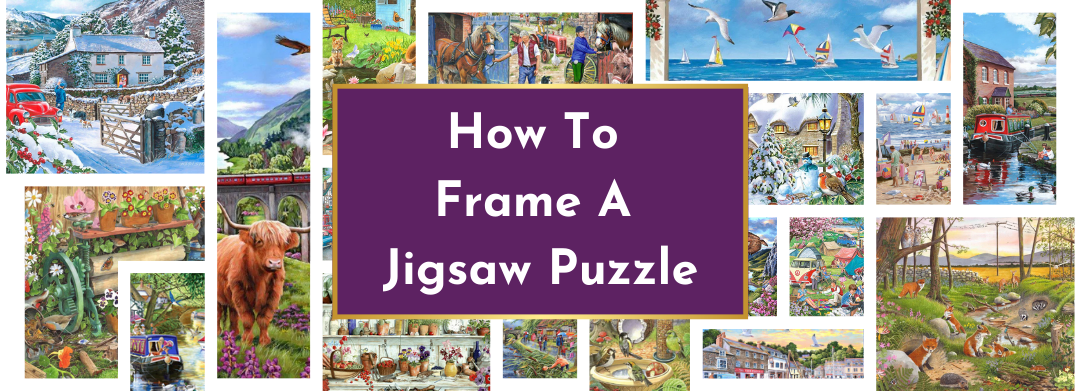 How To Frame A Jigsaw Puzzle