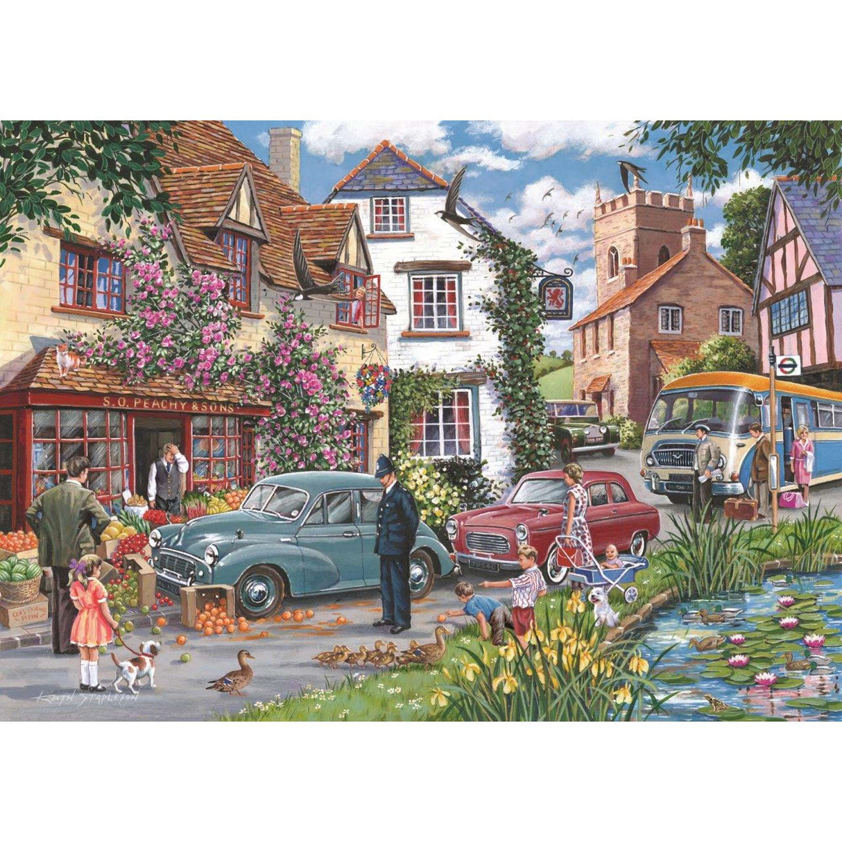No.25 - Traffic Jam - 1000 Piece Jigsaw Puzzle
