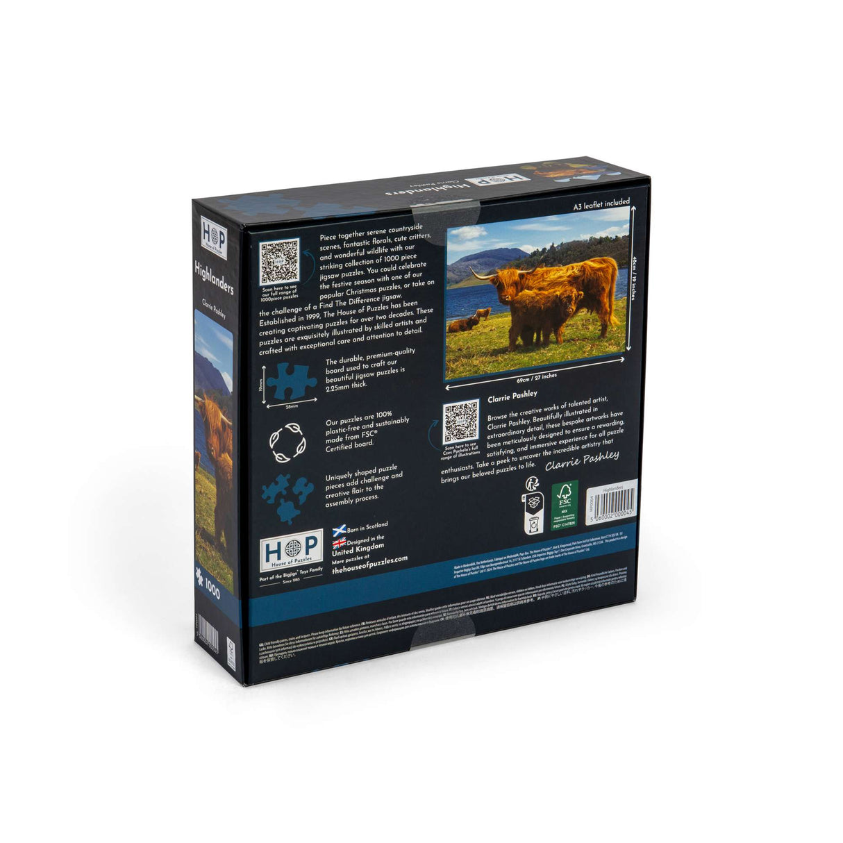 Highlanders - 1000 Piece Jigsaw Puzzle