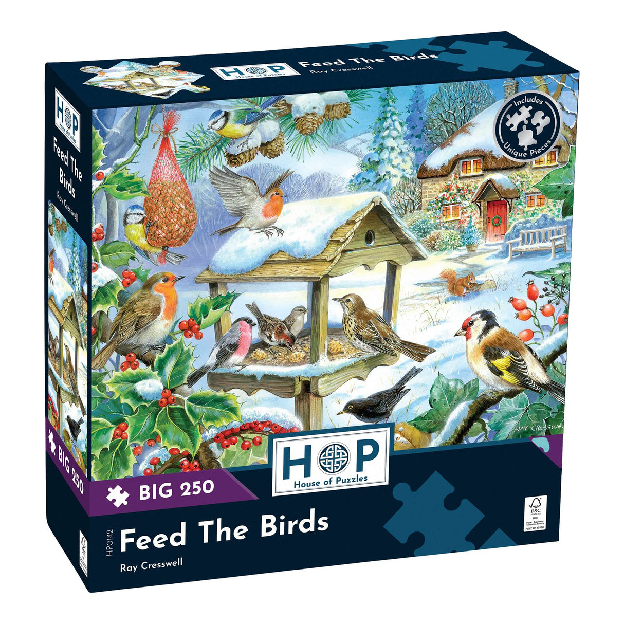 Feed The Birds - BIG 250 Piece Jigsaw Puzzle