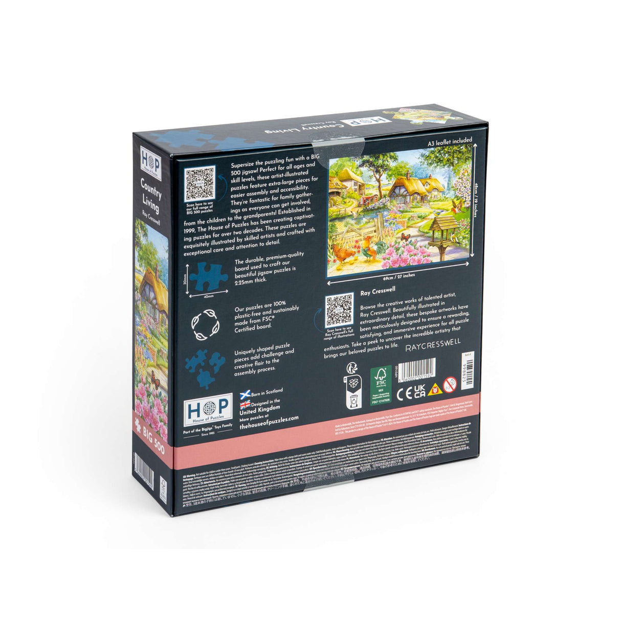 Country Living - BIG 500 Piece Jigsaw Puzzle