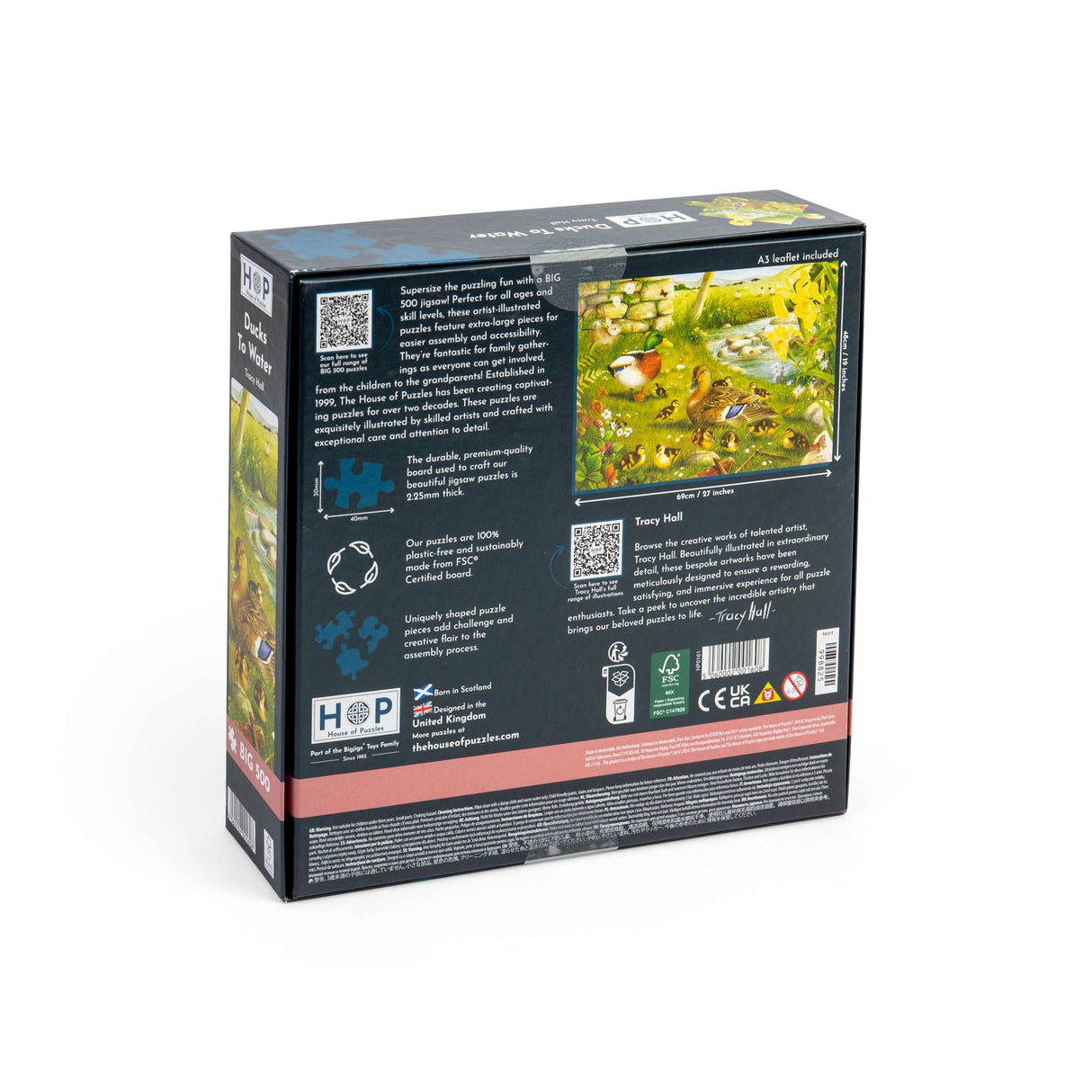 Ducks To Water - BIG 500 Piece Jigsaw Puzzle