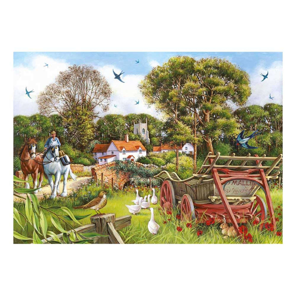 Strolling Along - BIG 500 Piece Jigsaw Puzzle
