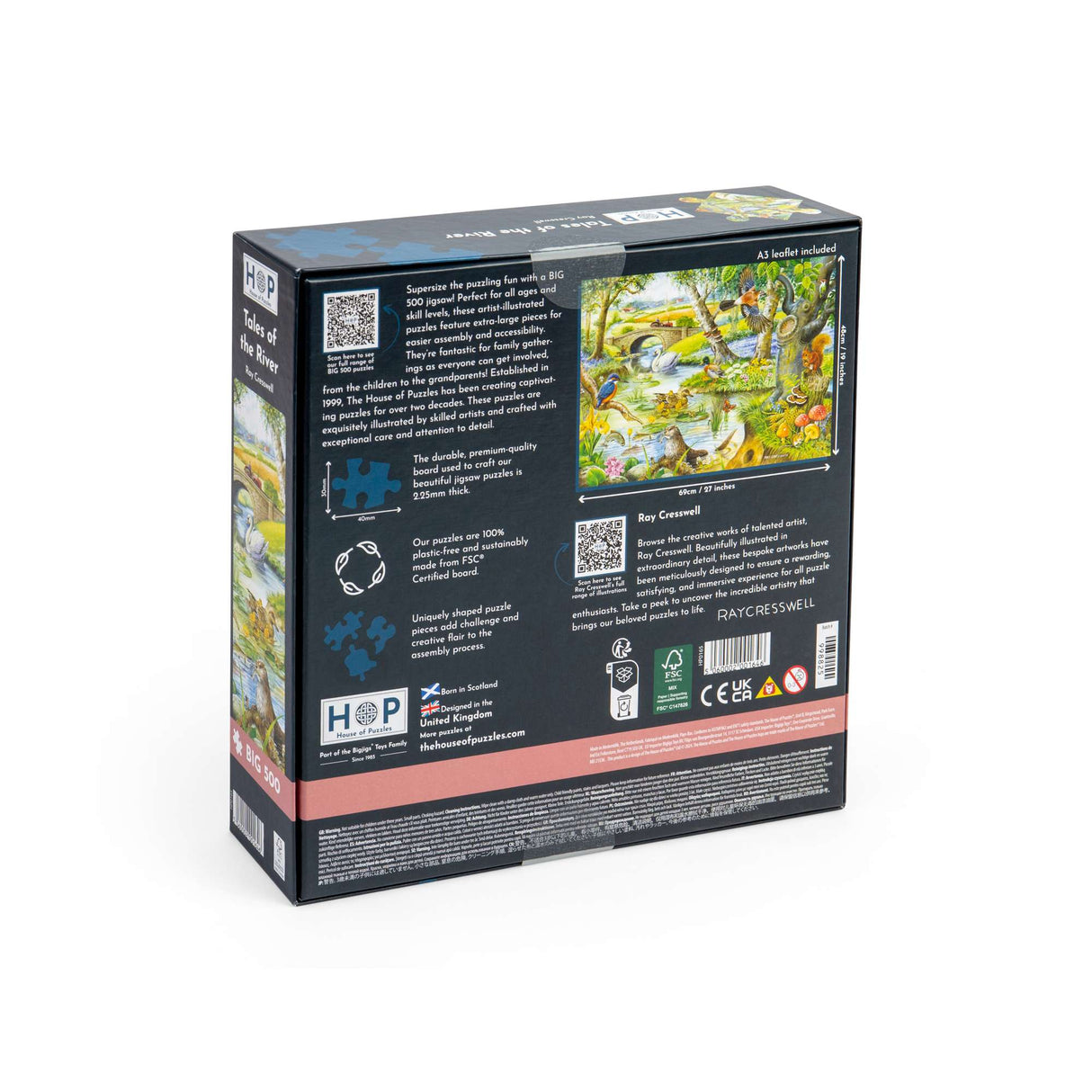 Tales Of The River - BIG 500 Piece Jigsaw Puzzle