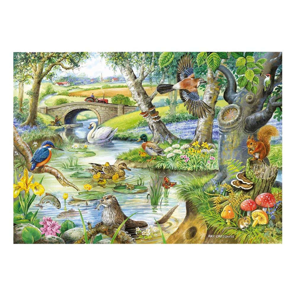 Tales Of The River - BIG 500 Piece Jigsaw Puzzle