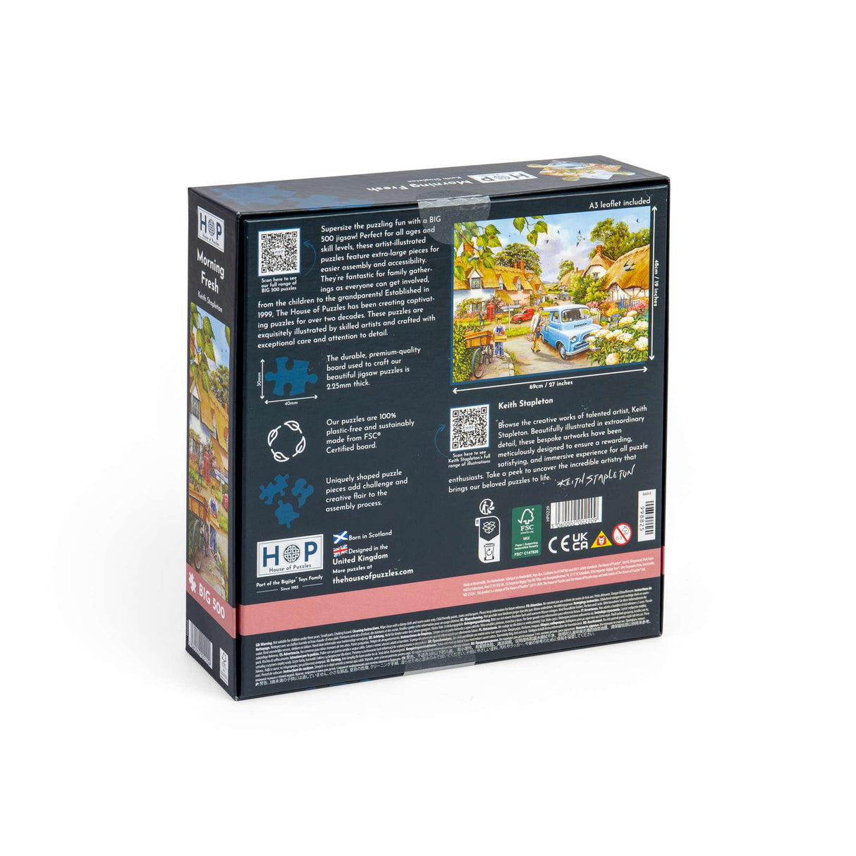 Morning Fresh - BIG 500 Piece Jigsaw Puzzle