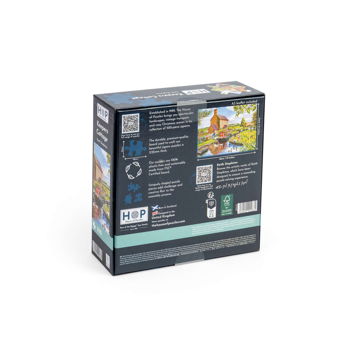 Keepers Cottage - 500 Piece Jigsaw Puzzle