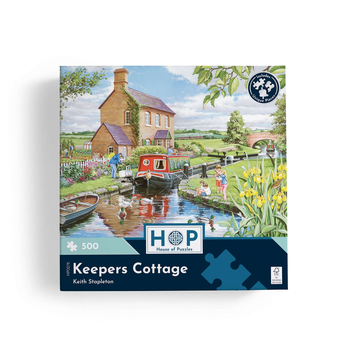 Keepers Cottage - 500 Piece Jigsaw Puzzle