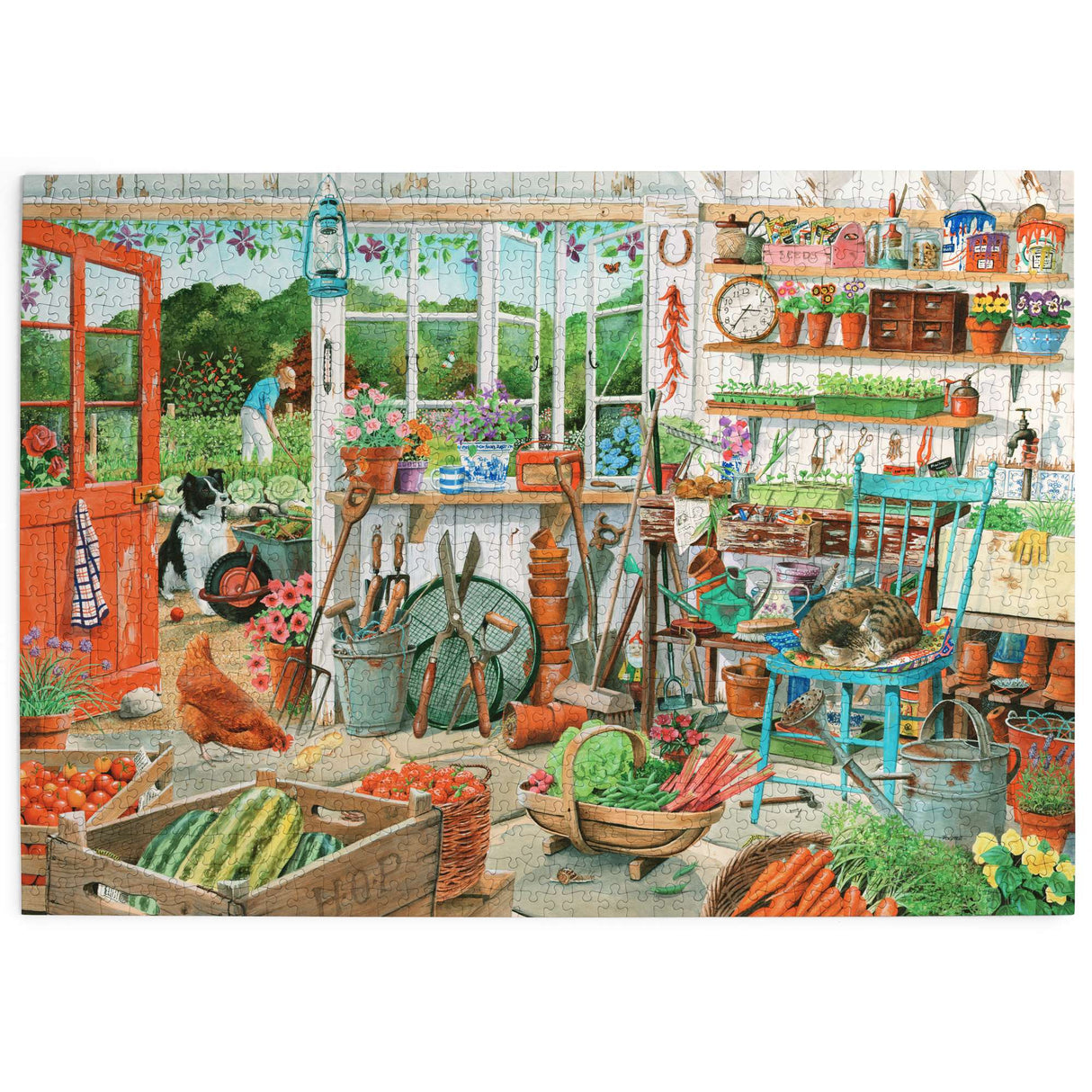 Potting Shed - 1000 Piece Jigsaw Puzzle