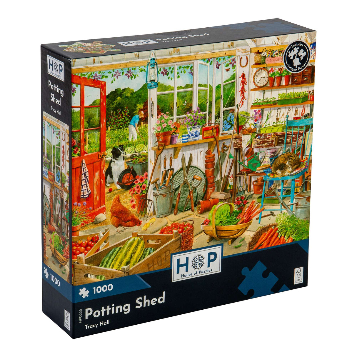Potting Shed - 1000 Piece Jigsaw Puzzle