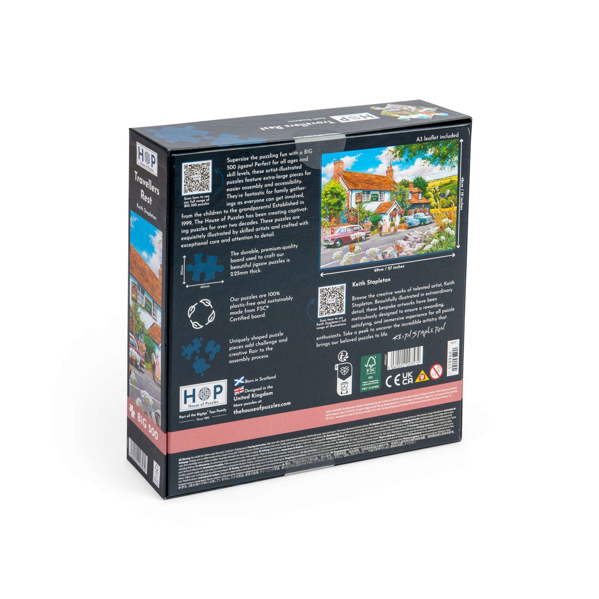 Travellers Rest - BIG 500 Piece Jigsaw Puzzle