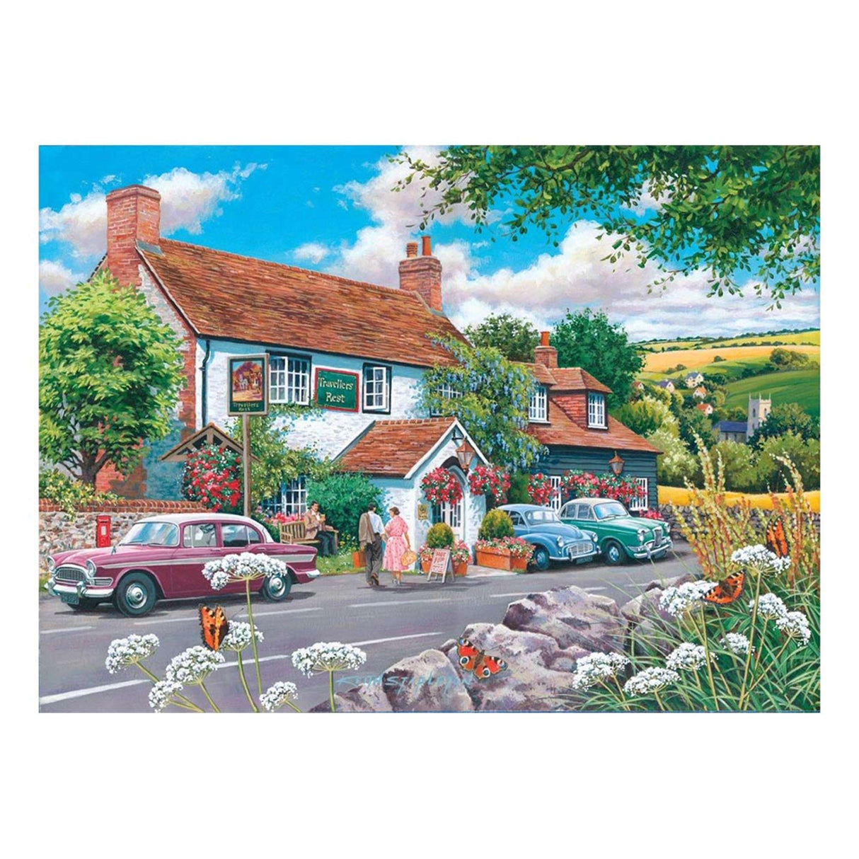 Travellers Rest - BIG 500 Piece Jigsaw Puzzle