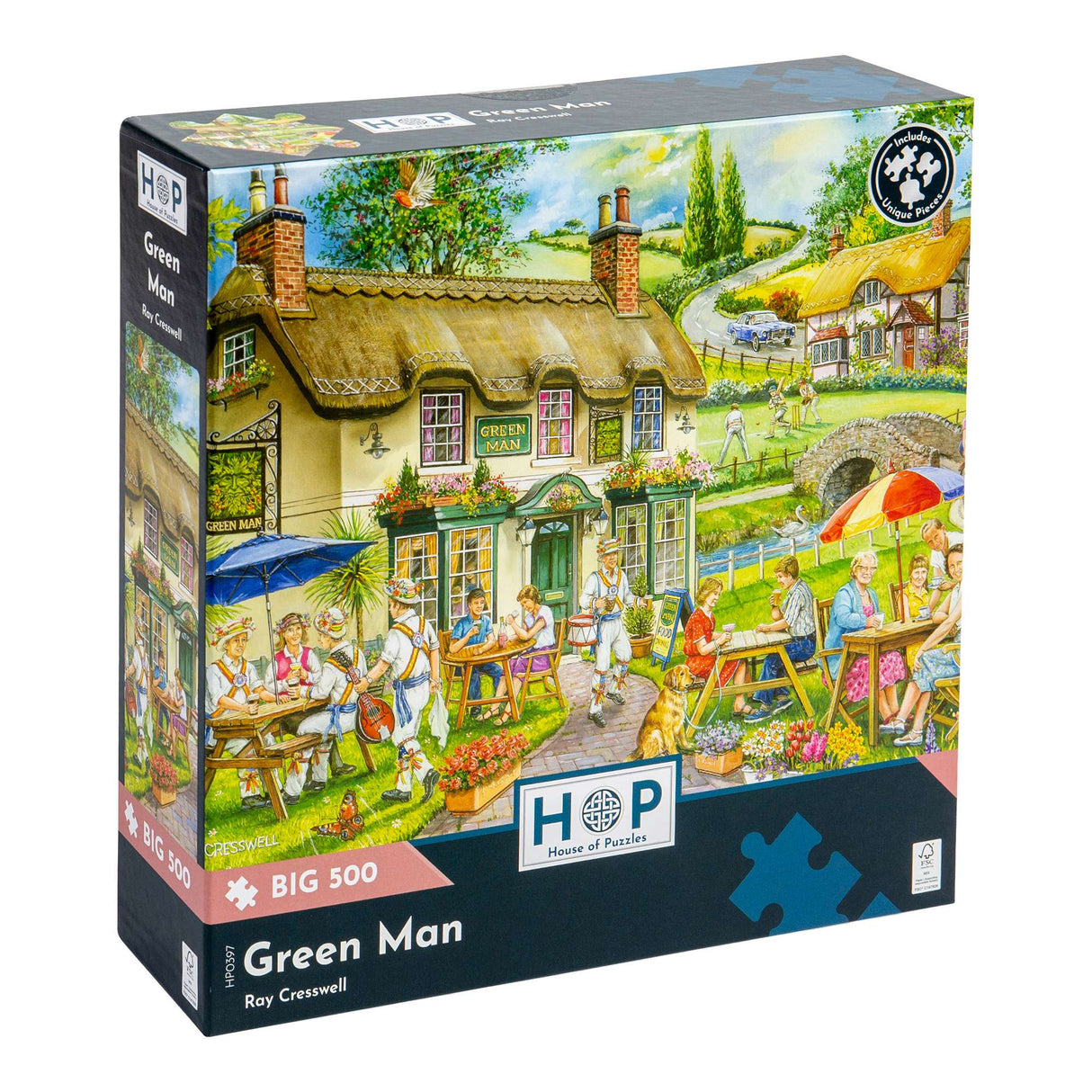 Green Man - BIG 500 Piece Jigsaw Puzzle