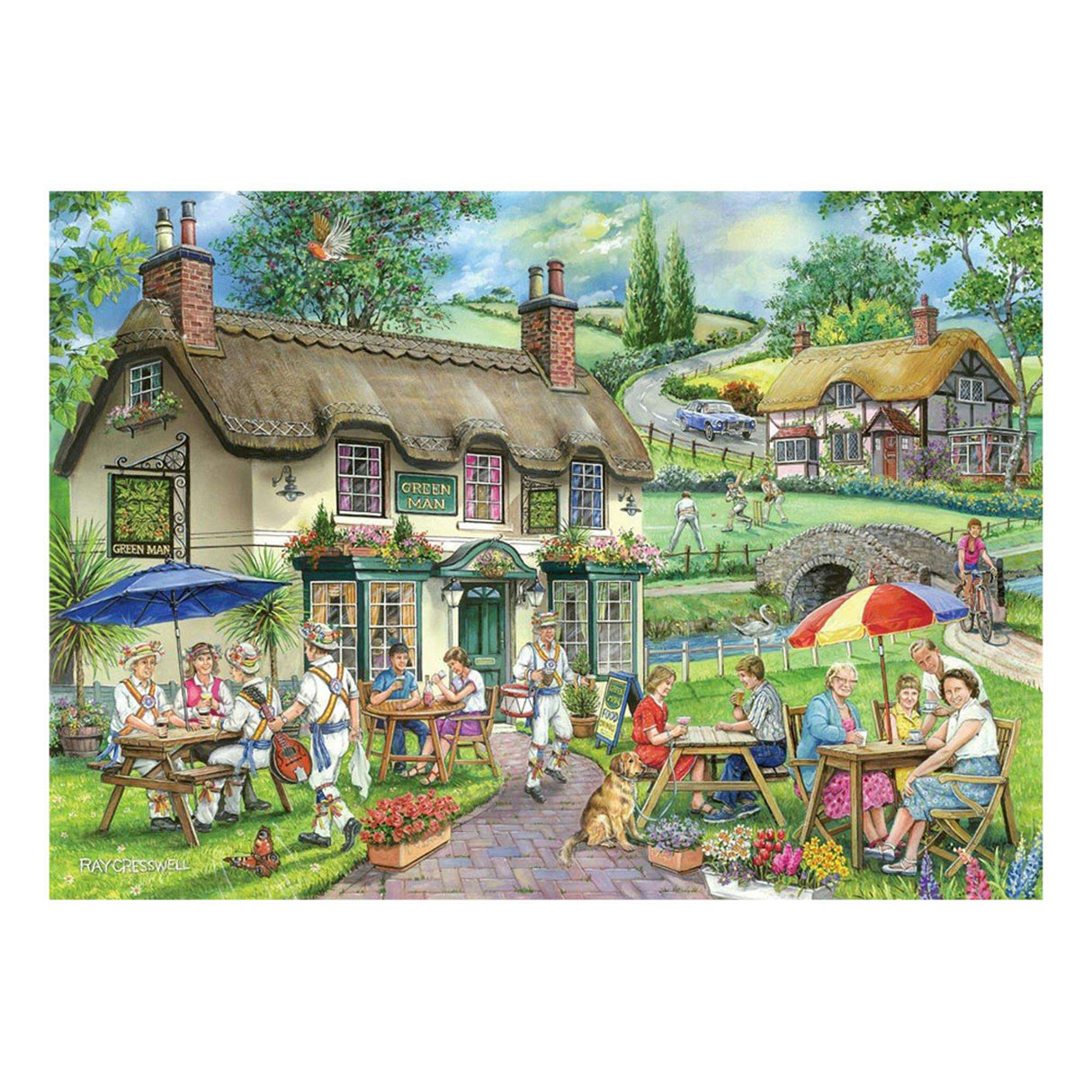 Green Man - BIG 500 Piece Jigsaw Puzzle