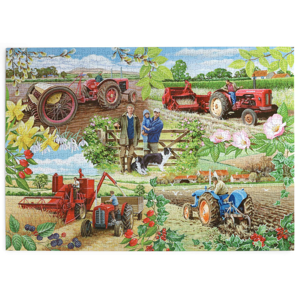 Farming Year - 1000 Piece Jigsaw Puzzle
