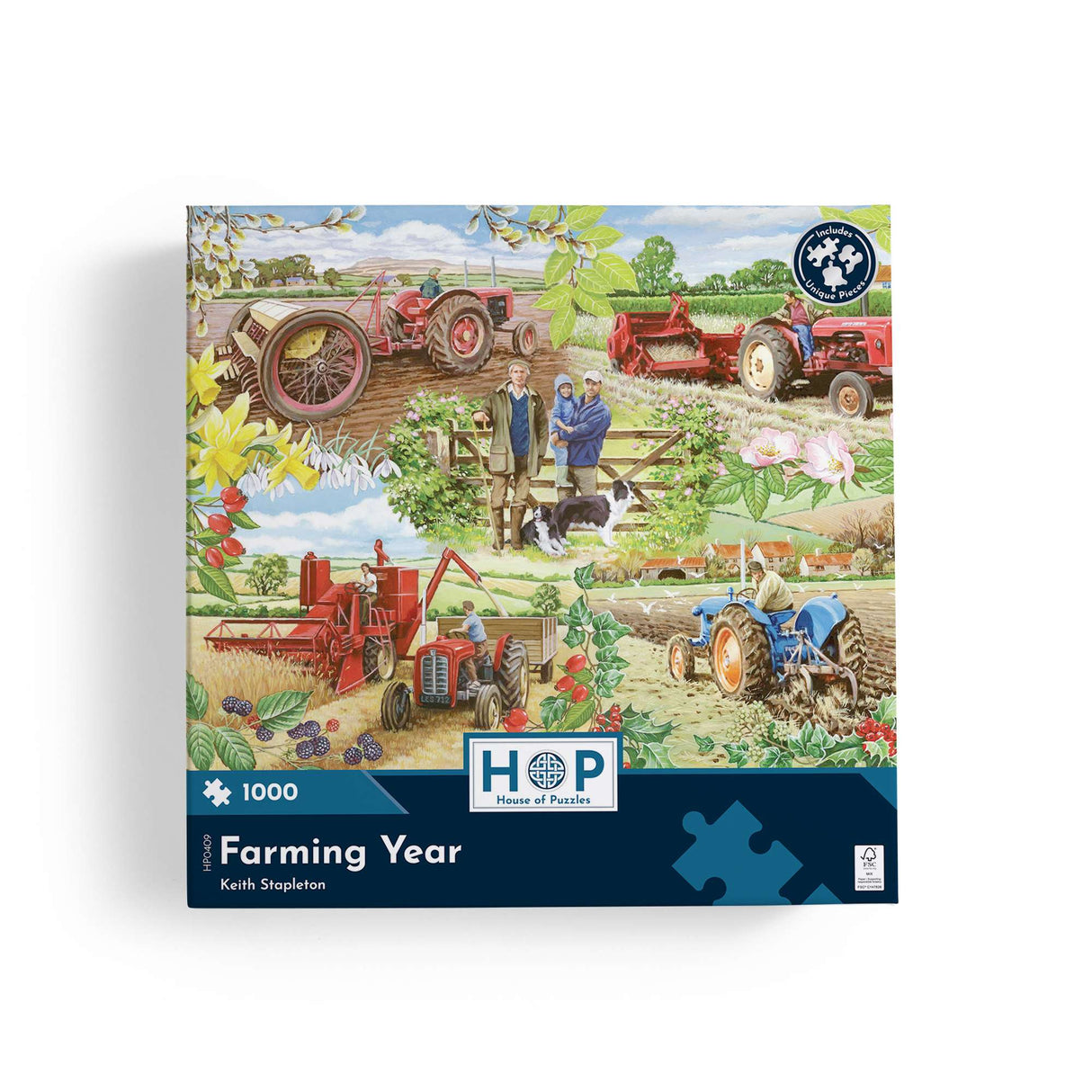 Farming Year - 1000 Piece Jigsaw Puzzle