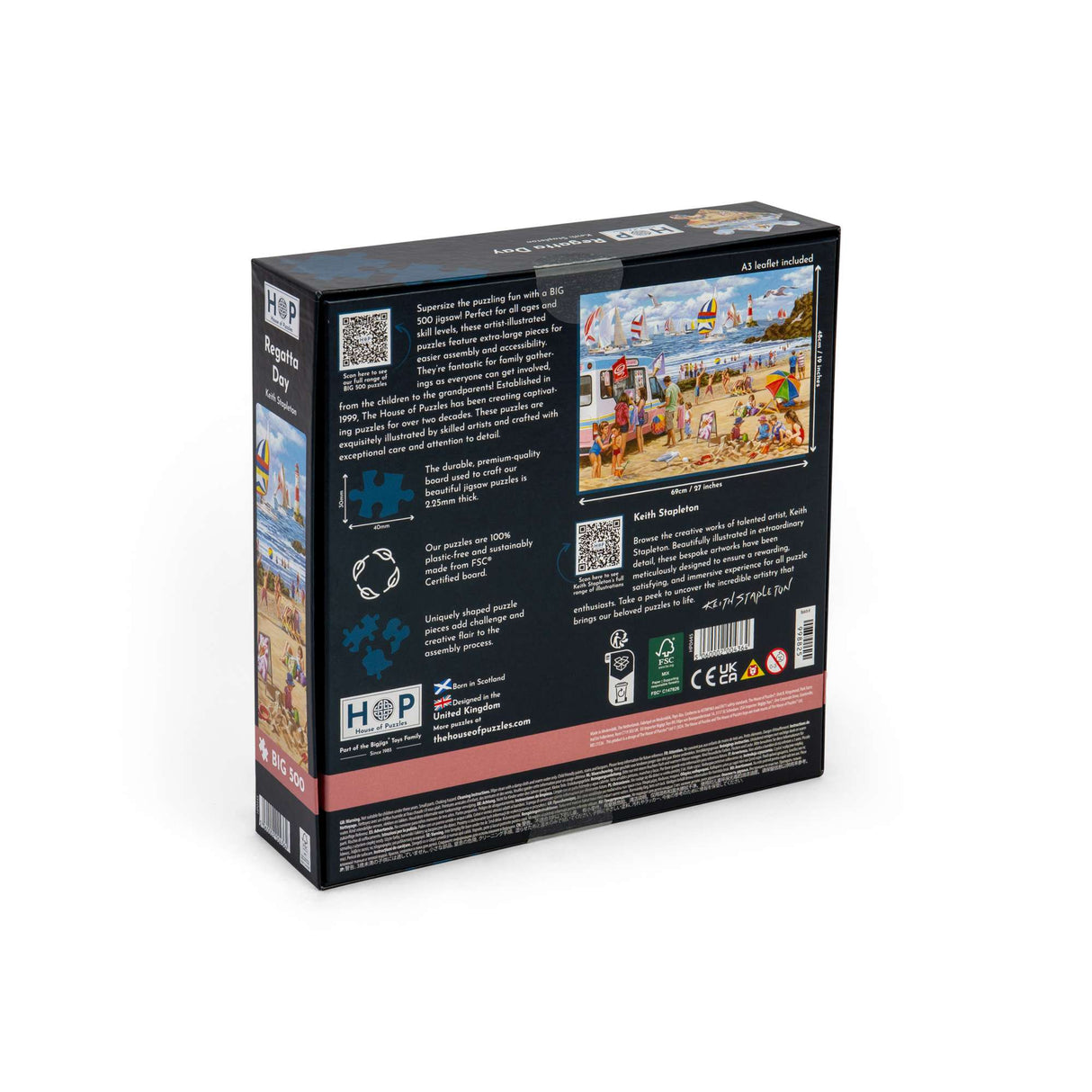 Regatta Day - BIG 500 Piece Jigsaw Puzzle