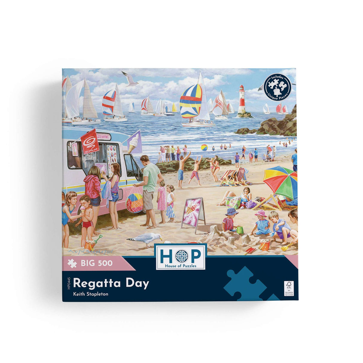 Regatta Day - BIG 500 Piece Jigsaw Puzzle