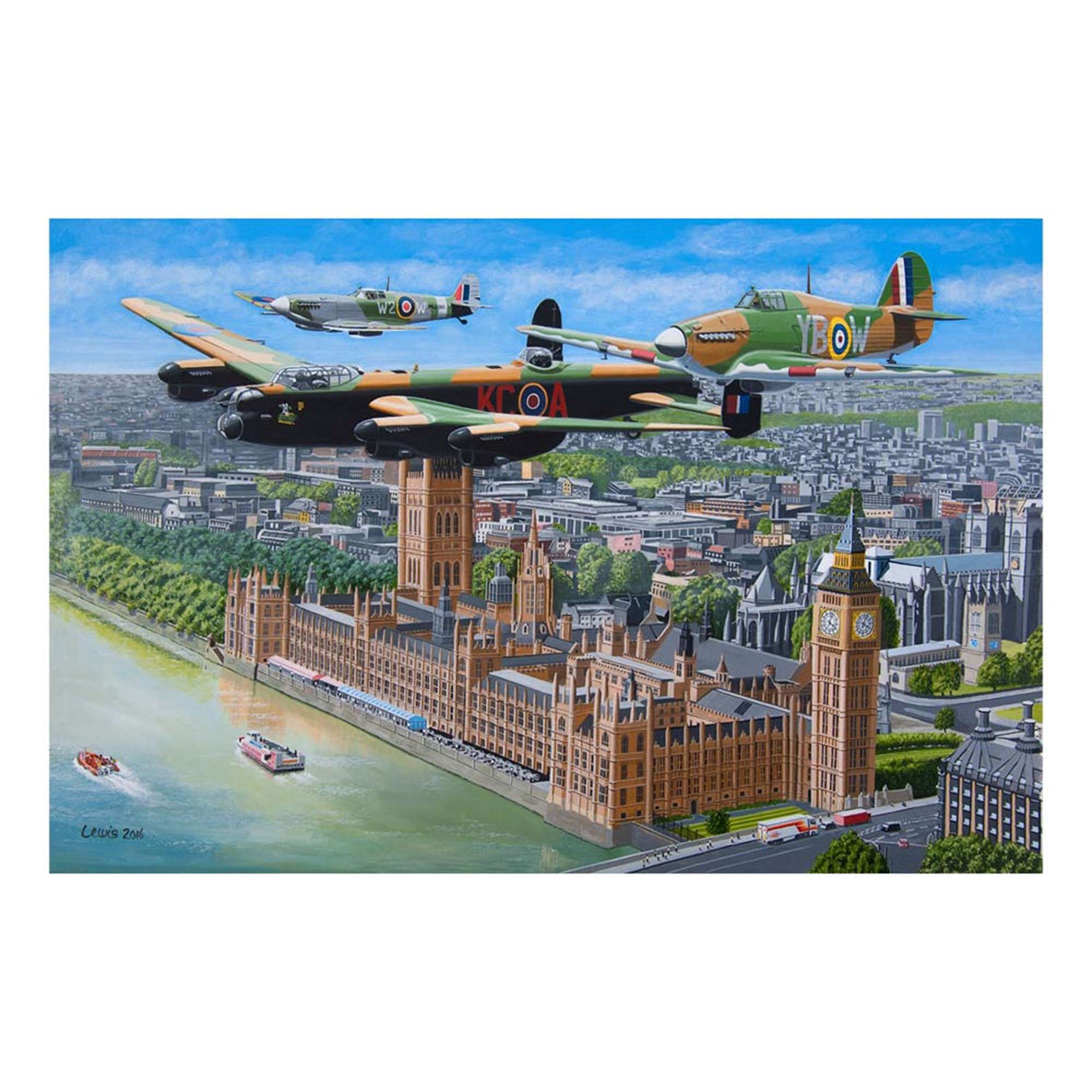 Fly Past - 500 Piece Jigsaw Puzzle