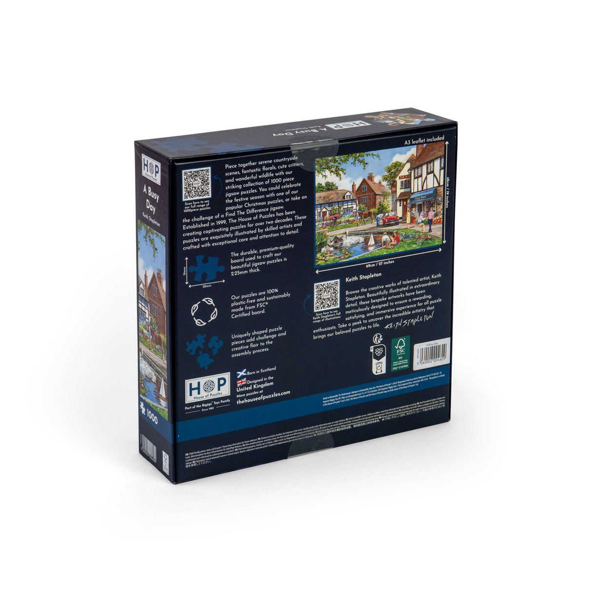 A Busy Day - 1000 Piece Jigsaw Puzzle