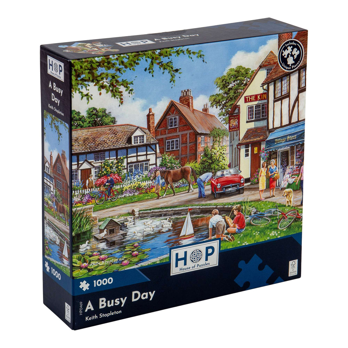 A Busy Day - 1000 Piece Jigsaw Puzzle
