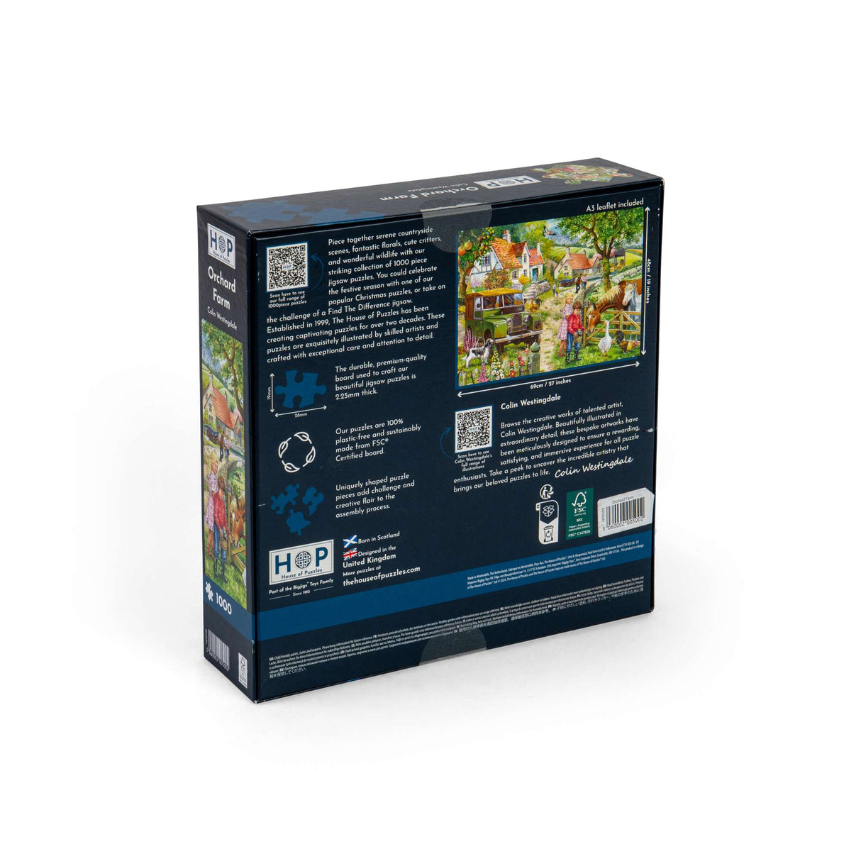 Orchard Farm - 1000 Piece Jigsaw Puzzle