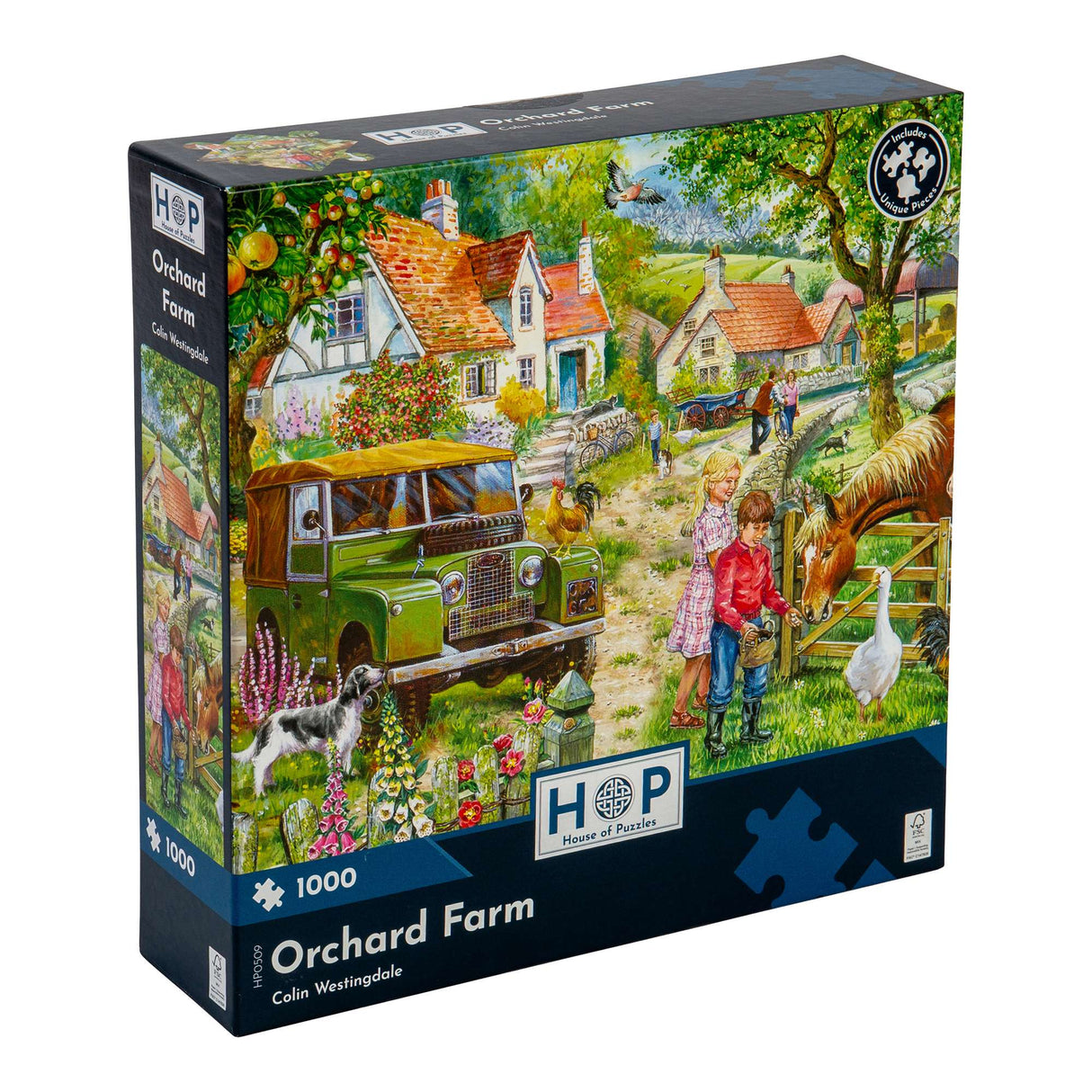Orchard Farm - 1000 Piece Jigsaw Puzzle