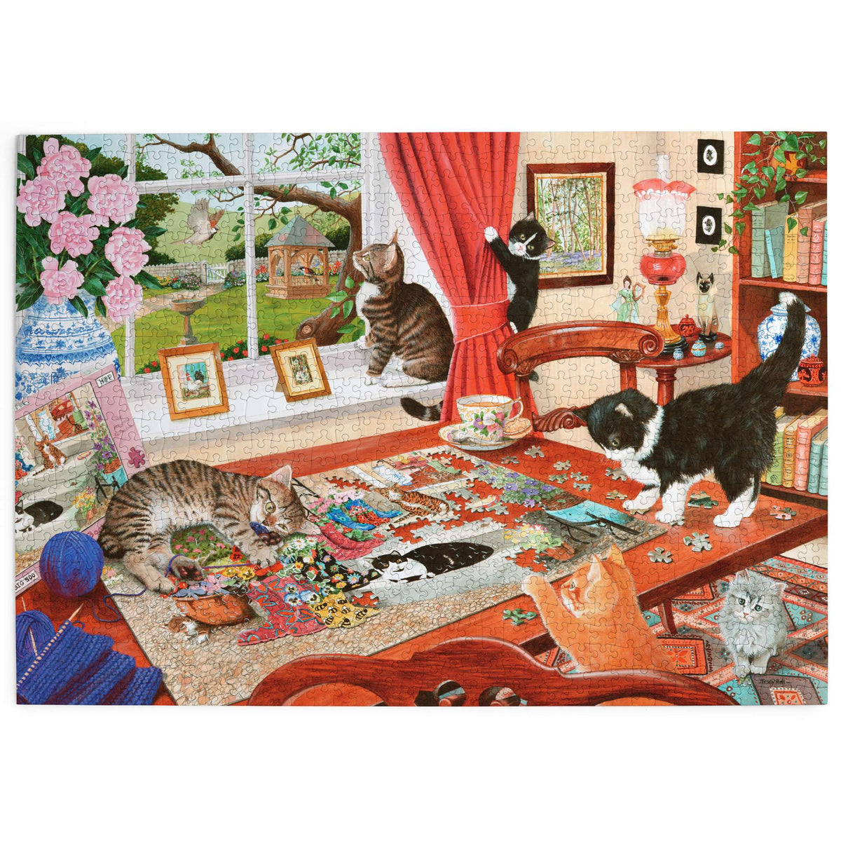 Puzzling Paws - 1000 Piece Jigsaw Puzzle