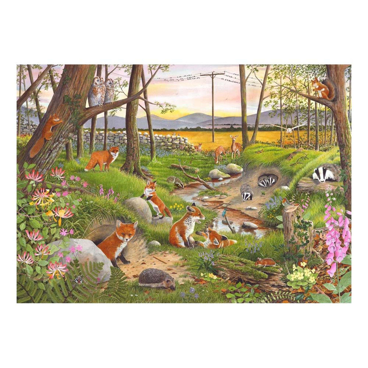 Midsummer Twilight - BIG 250 Piece Jigsaw Puzzle