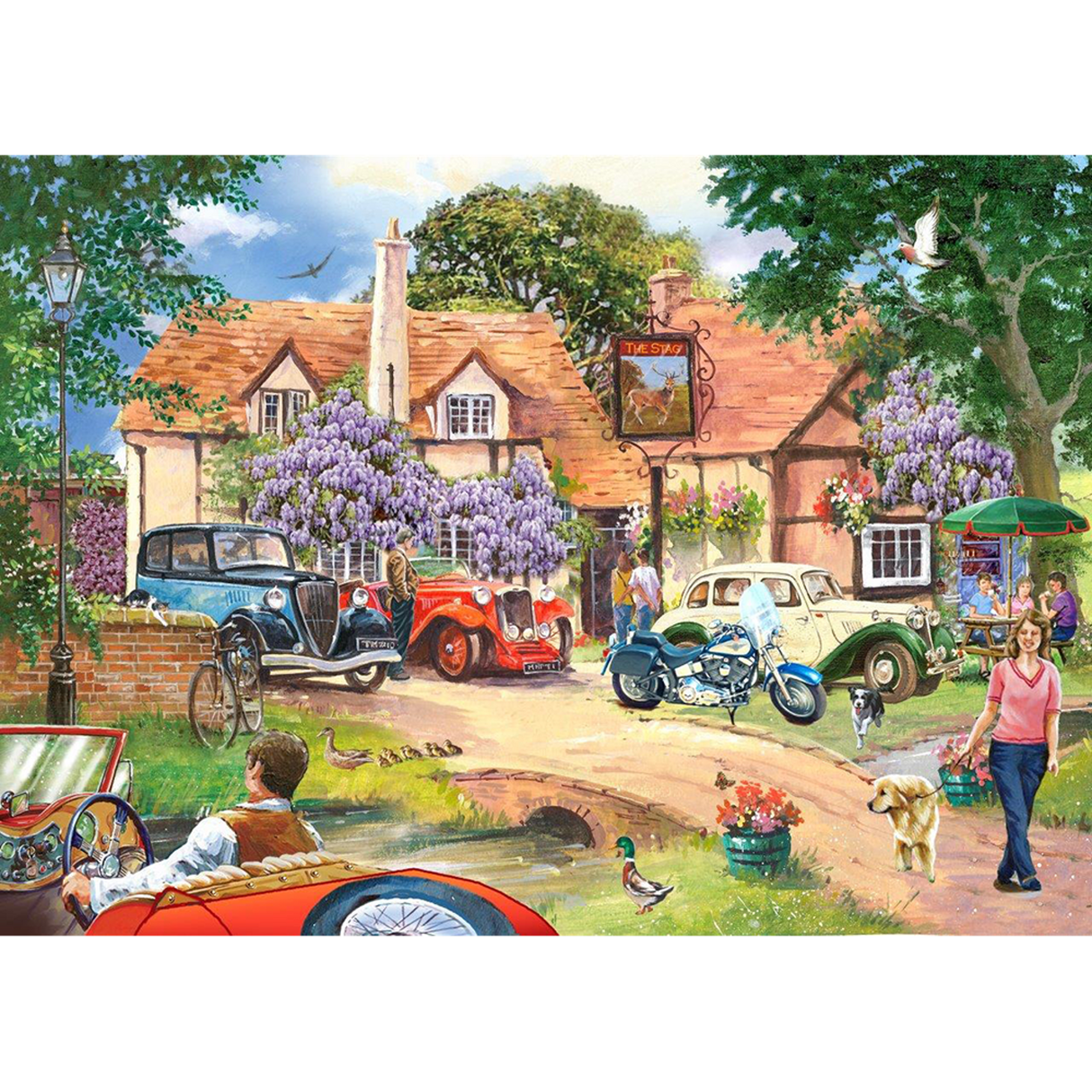 Pub Lunch - BIG 250 Piece Jigsaw Puzzle