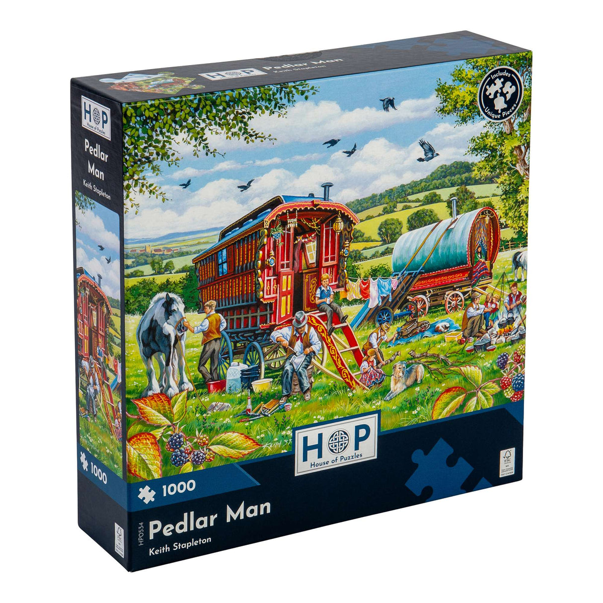 Pedlar Man - 1000 Piece Jigsaw Puzzle