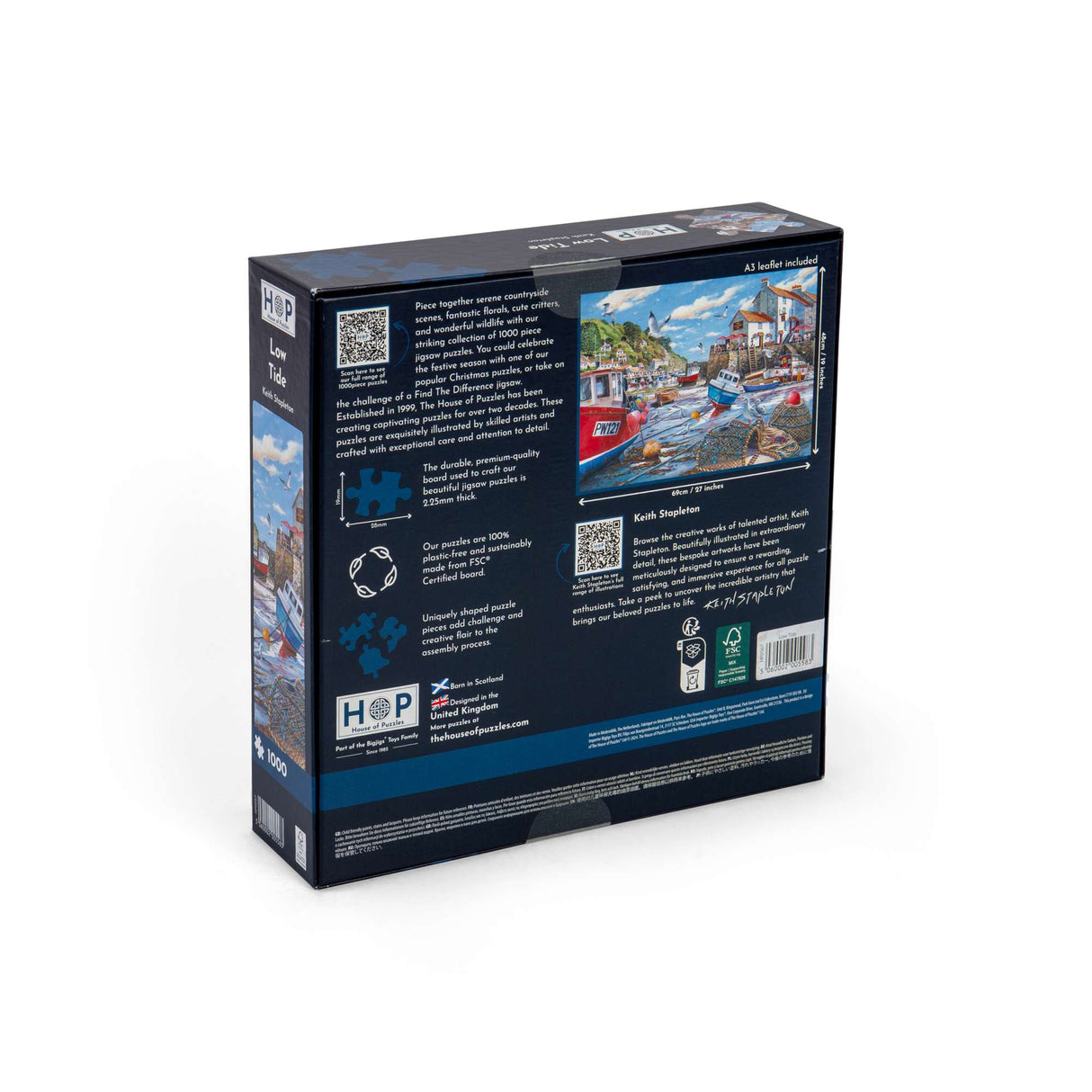 Low Tide - 1000 Piece Jigsaw Puzzle