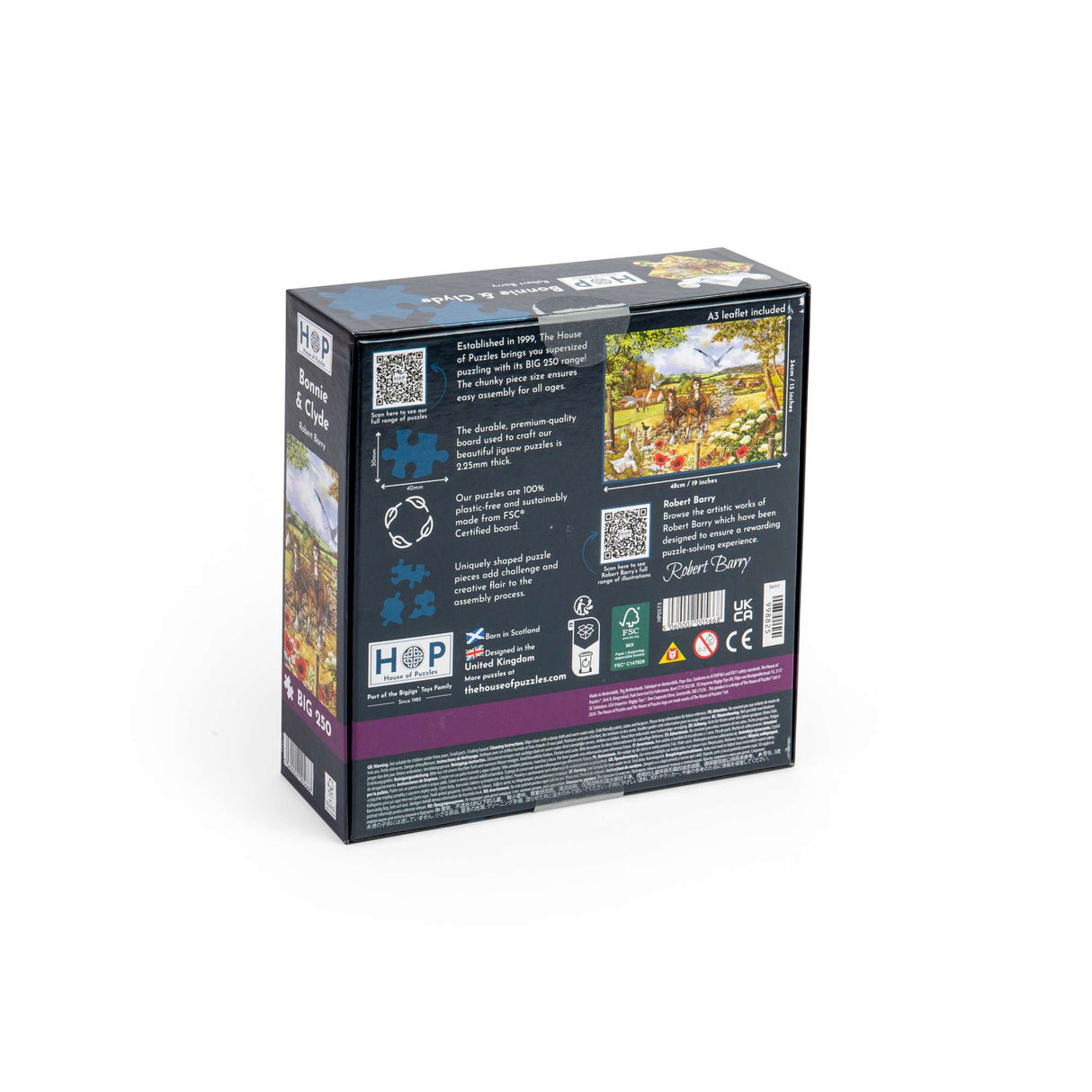 Bonnie & Clyde - BIG 250 Piece Jigsaw Puzzle