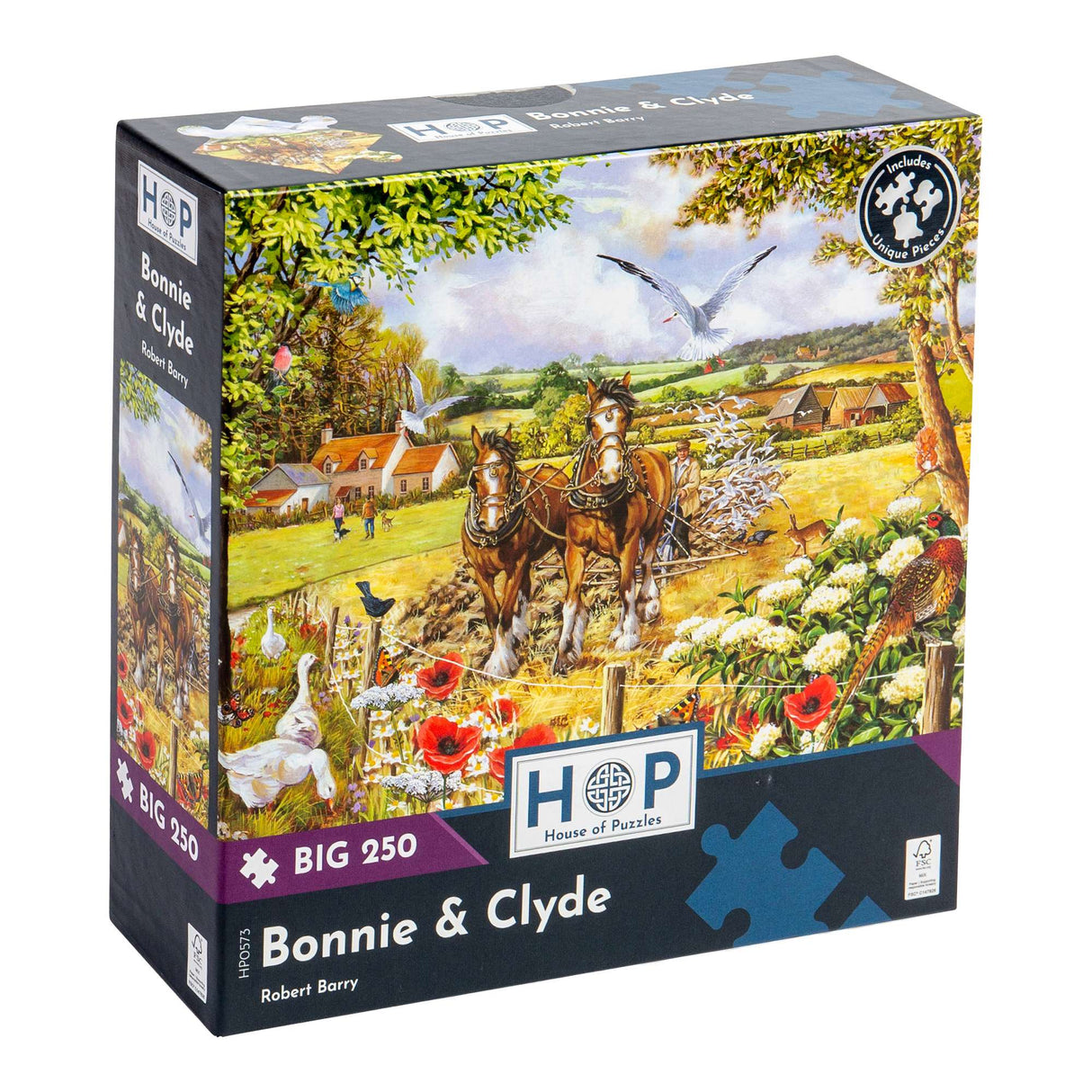 Bonnie & Clyde - BIG 250 Piece Jigsaw Puzzle