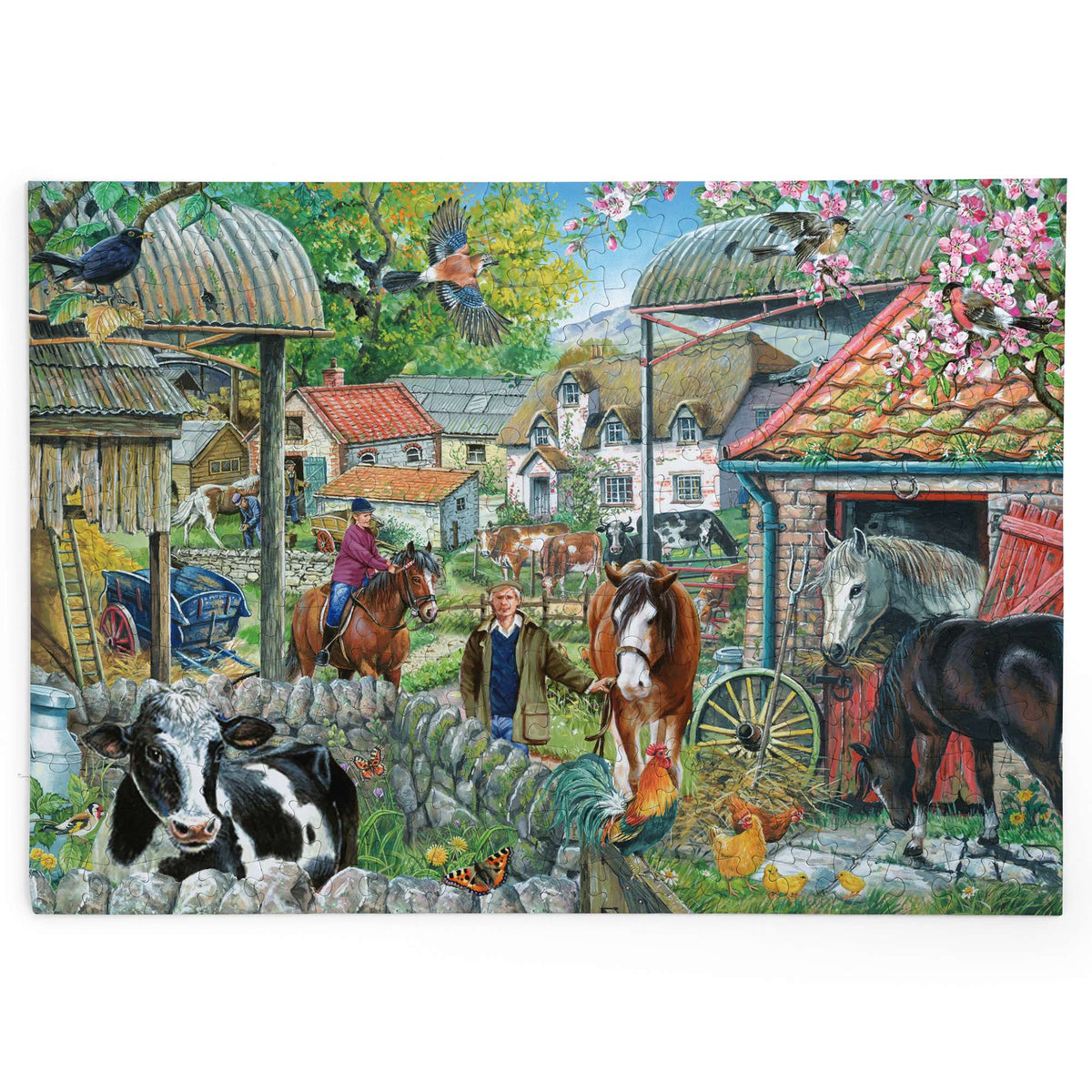 Horseshoe Farm - BIG 250 Piece Jigsaw Puzzle