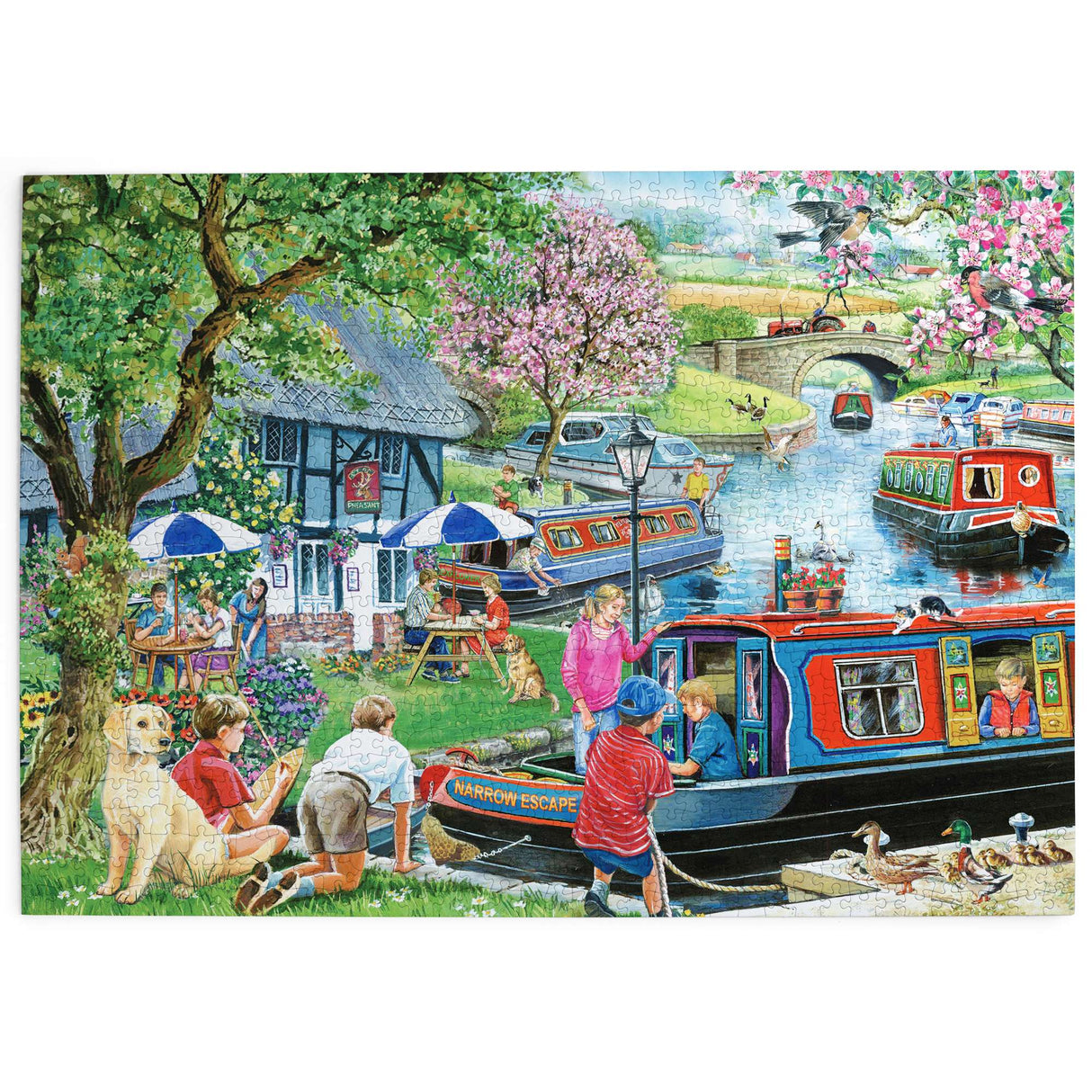 Narrow Escape - 1000 Piece Jigsaw Puzzle