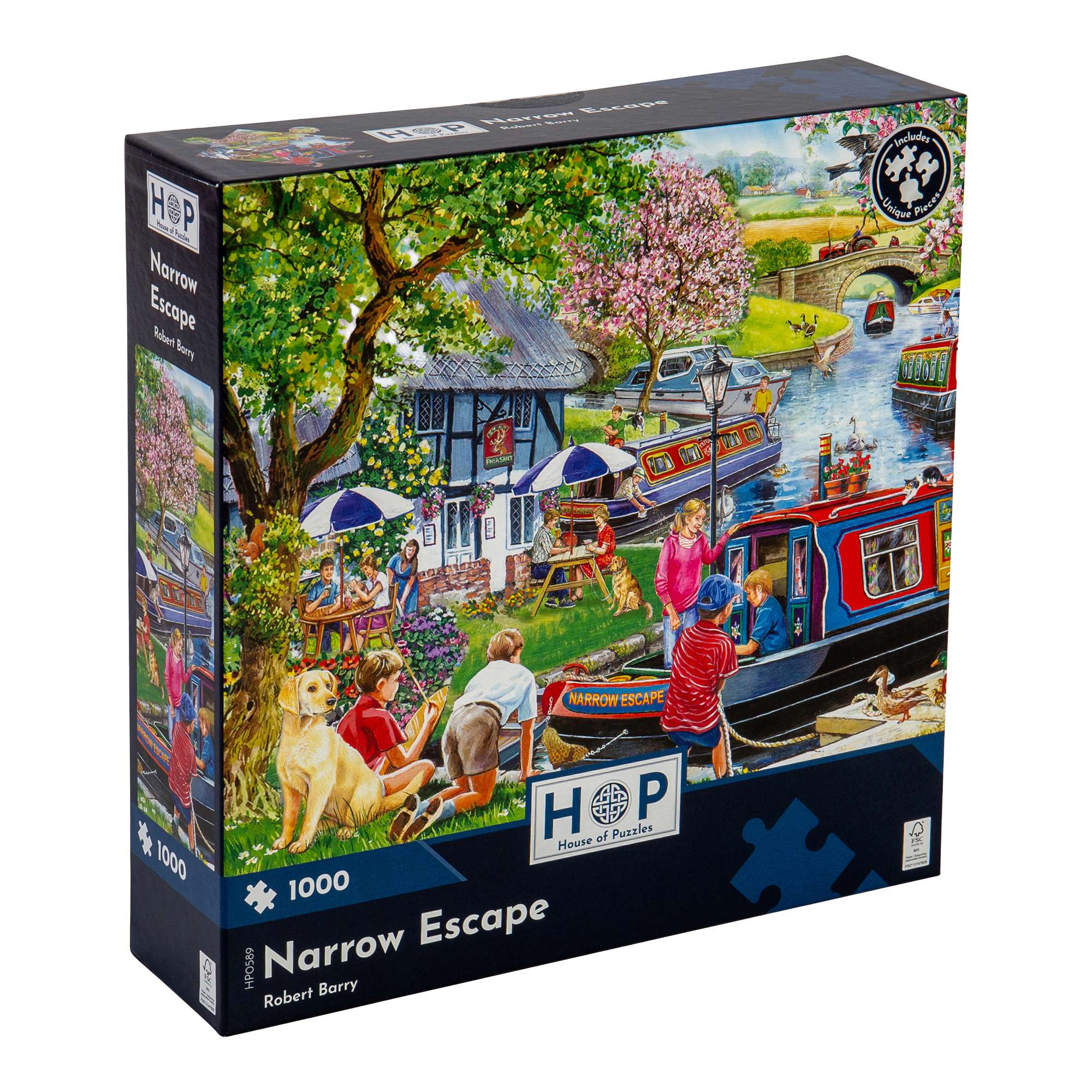Narrow Escape 1000 Piece Puzzle by House of Puzzles – The House of