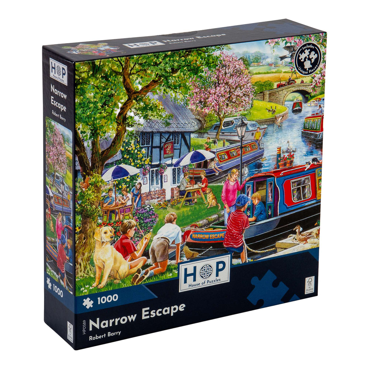 Narrow Escape - 1000 Piece Jigsaw Puzzle
