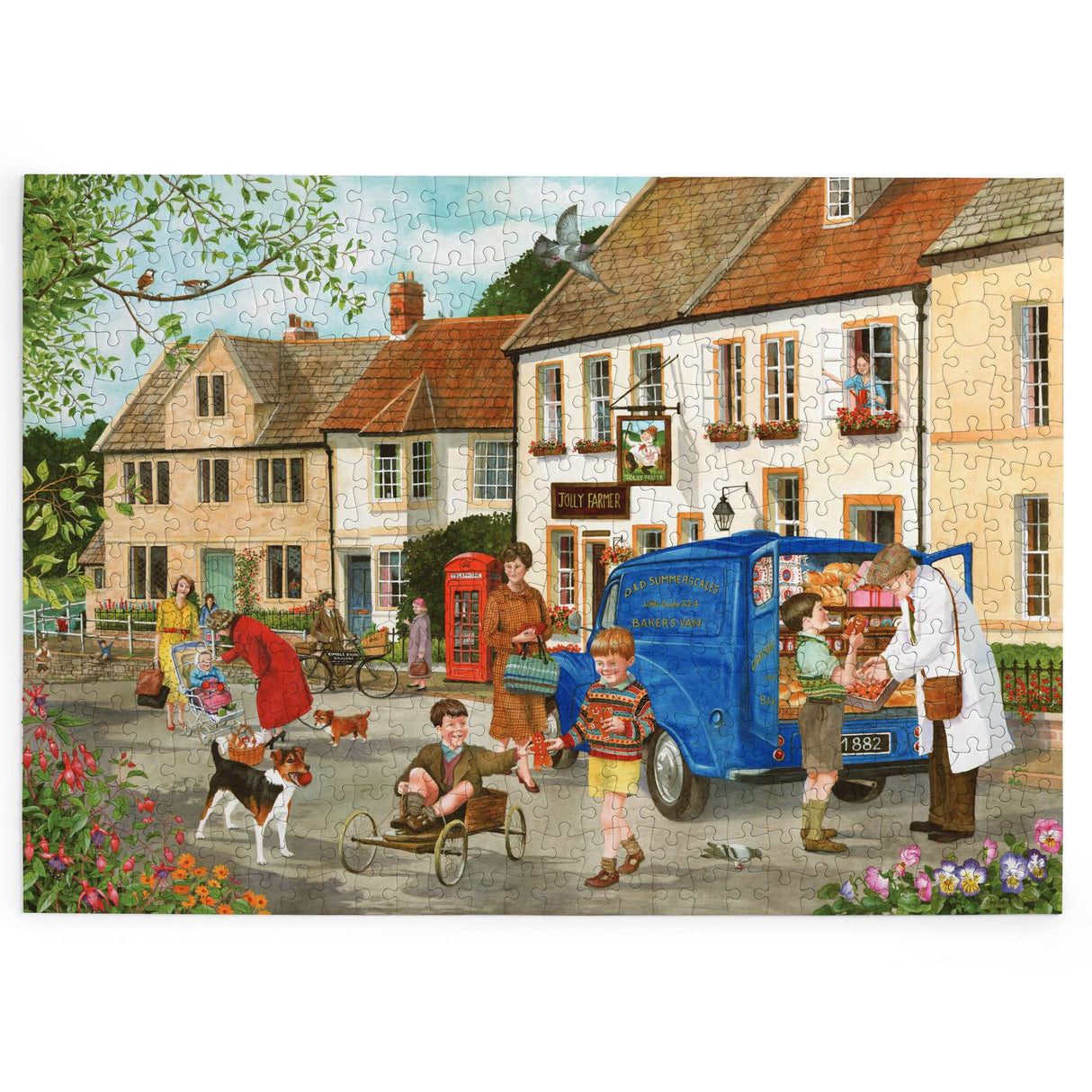 Gingerbread Boys - BIG 500 Piece Jigsaw Puzzle