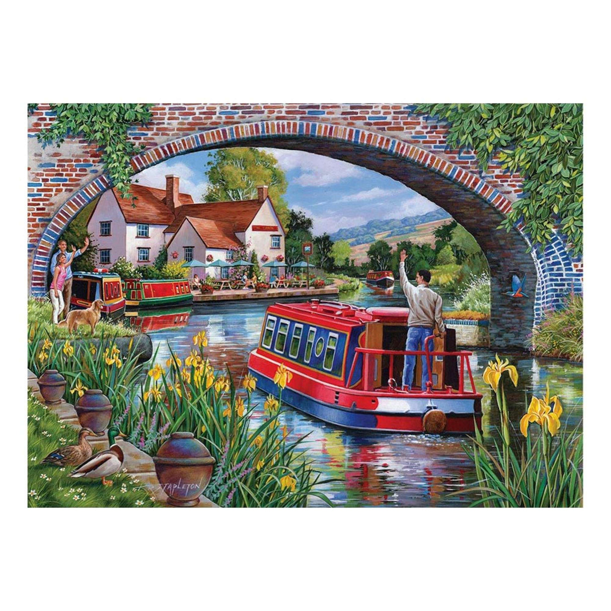 Over & Under - BIG 500 Piece Jigsaw Puzzle