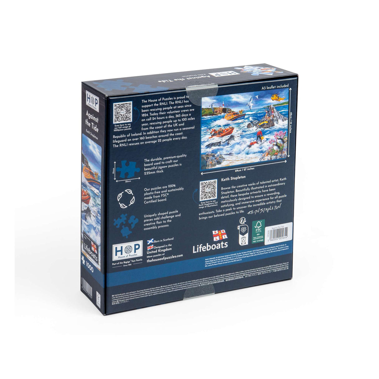 Against The Tide - 1000 Piece Jigsaw Puzzle