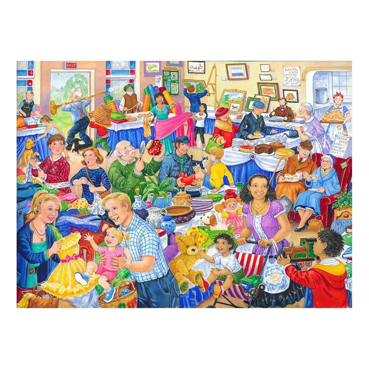 Jumble Sale - BIG 500 Piece Jigsaw Puzzle