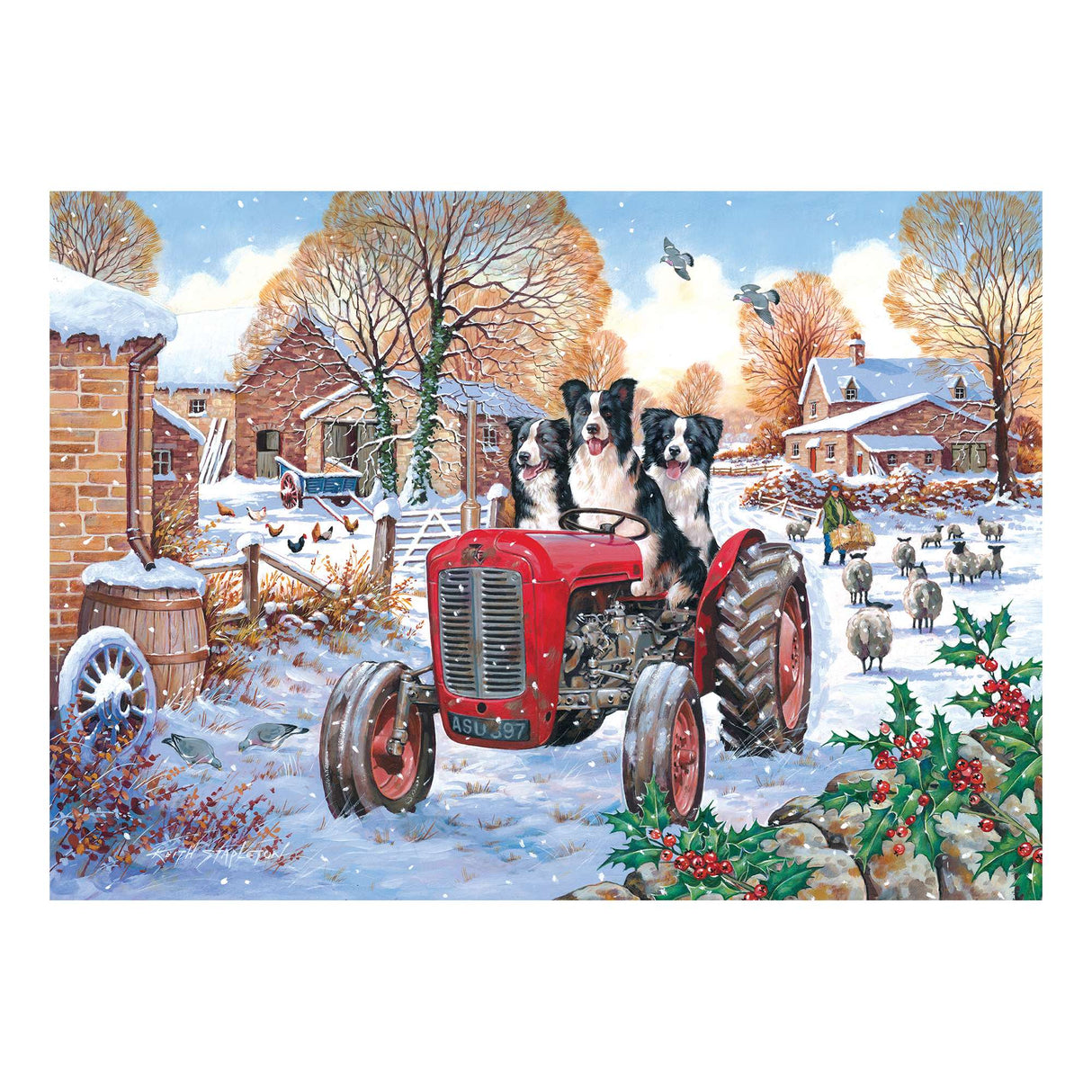 Beau, Belle & Bramble - 1000 Piece Jigsaw Puzzle