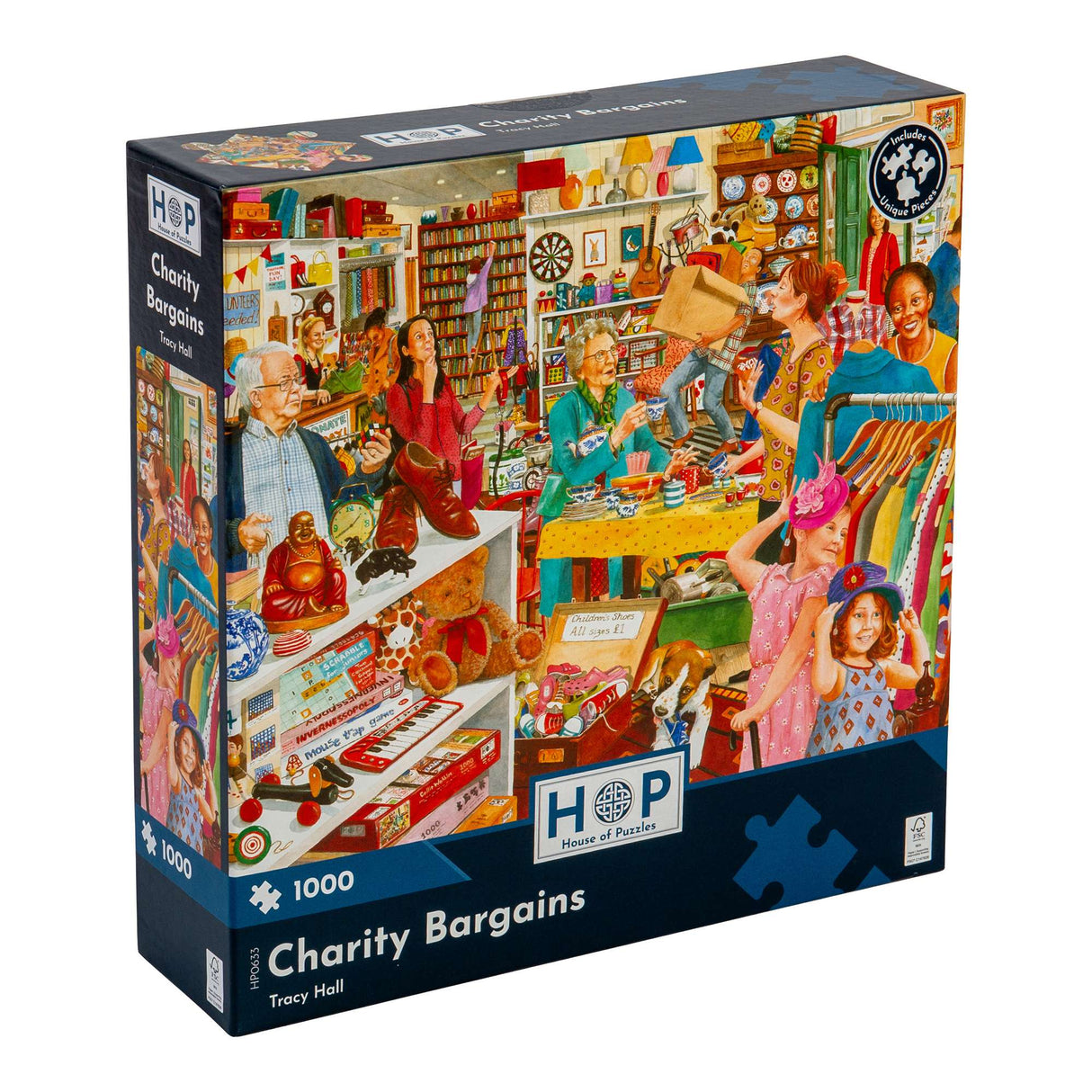 Charity Bargains - 1000 Piece Jigsaw Puzzle