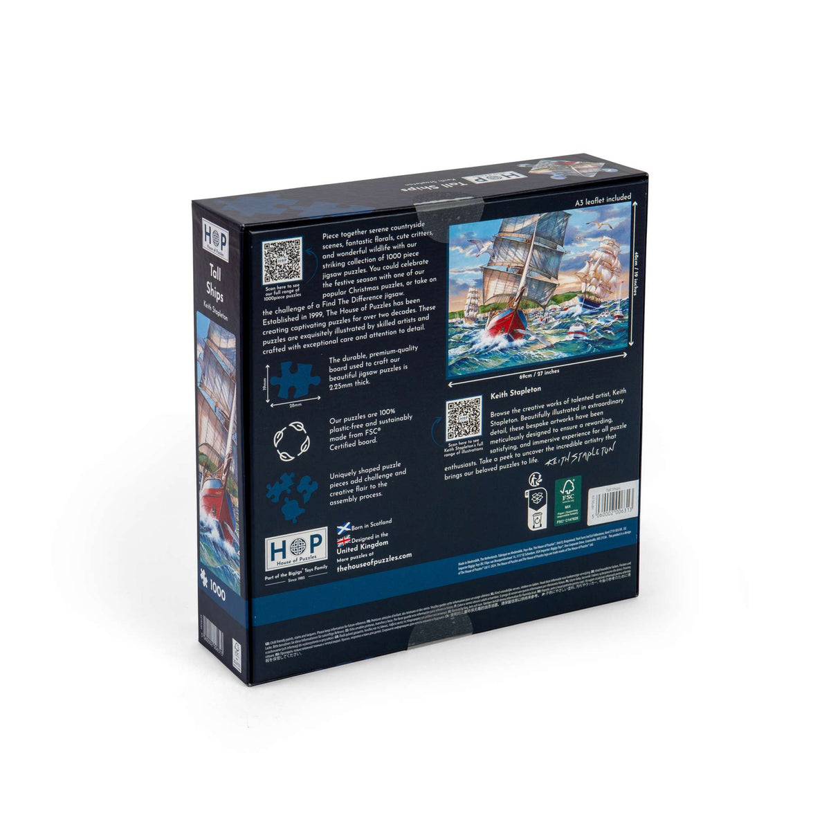 Tall Ships - 1000 Piece Jigsaw Puzzle