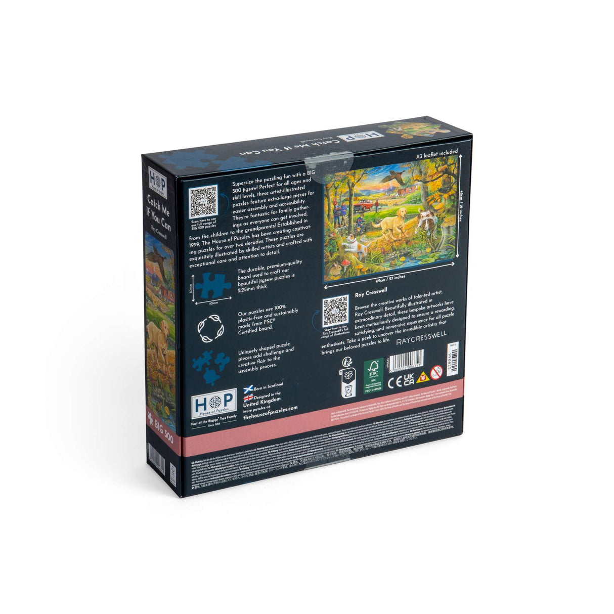 Catch Me If You Can - BIG 500 Piece Jigsaw Puzzle