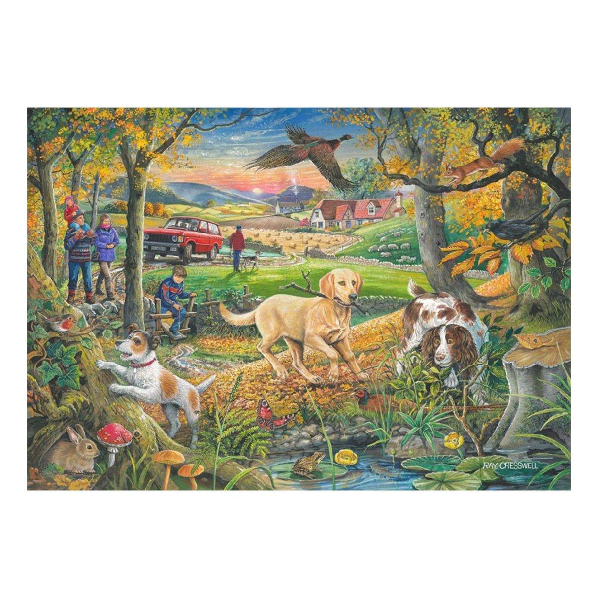Catch Me If You Can - BIG 500 Piece Jigsaw Puzzle