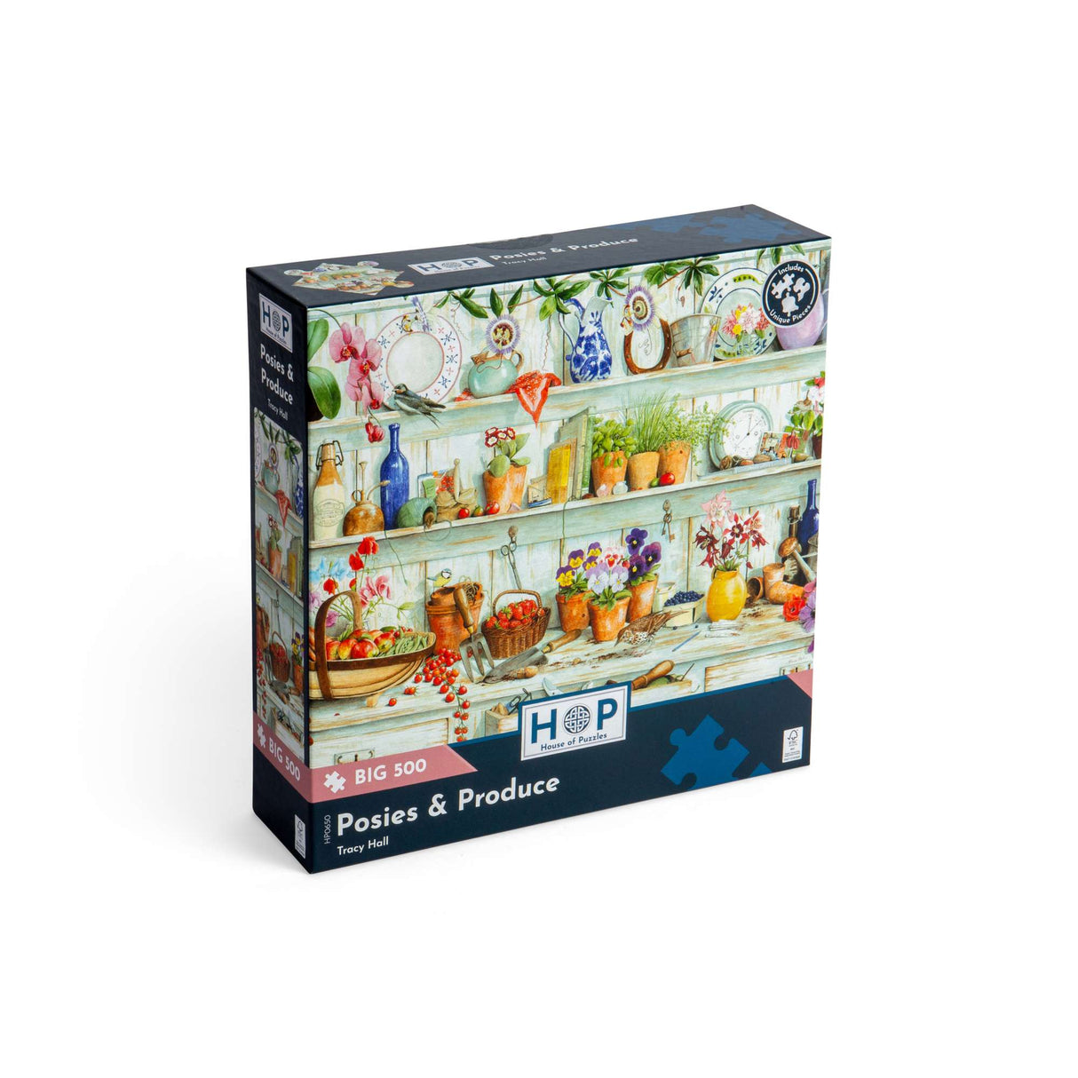 Posies & Produce - BIG 500 Piece Jigsaw Puzzle
