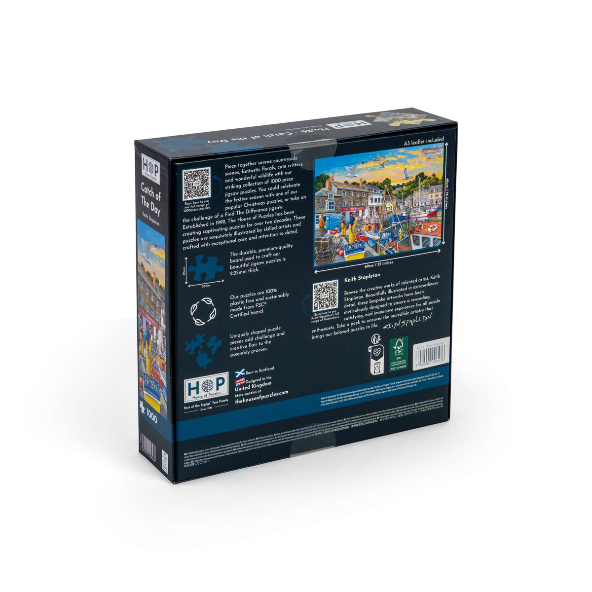 No.26 - Catch of the Day Find The Difference 1000 Piece Jigsaw Puzzle