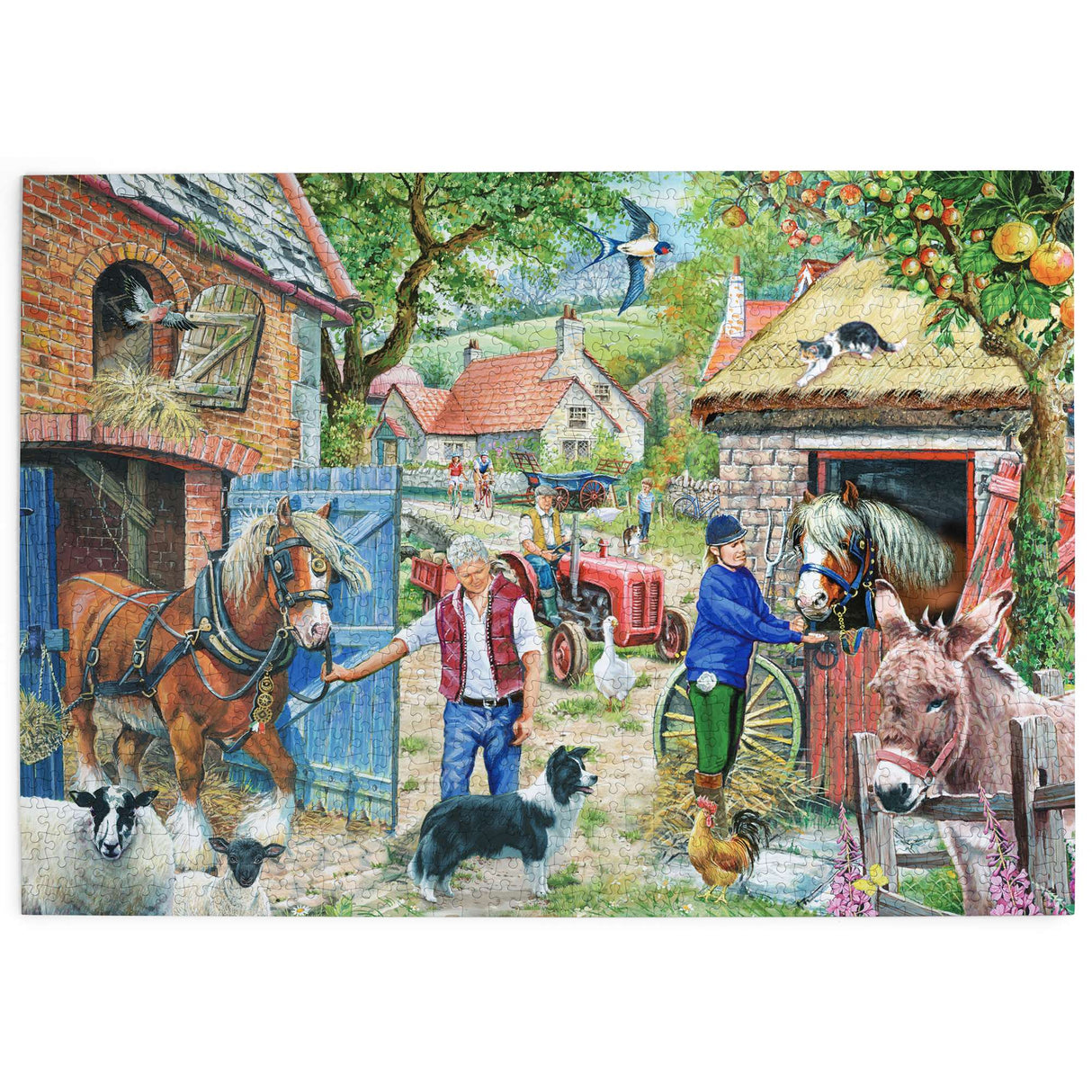 Appletree Lane - 1000 Piece Jigsaw Puzzle